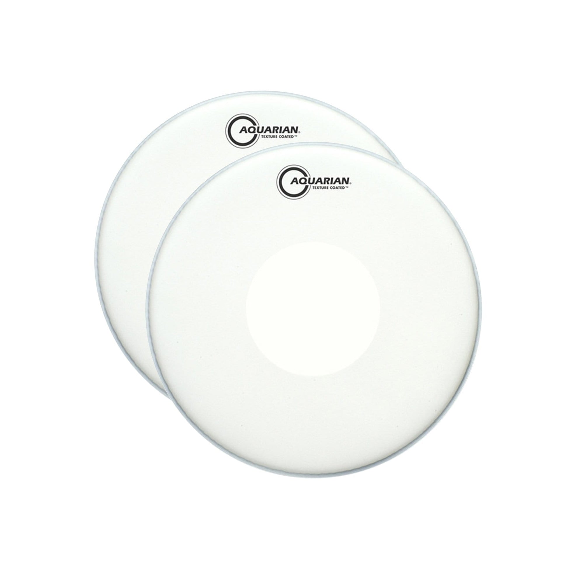 Aquarian 14" Texture Coated w/Power Dot Underneath Snare Drum Head (2 Pack Bundle) Drums and Percussion / Parts and Accessories / Heads