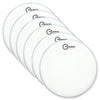 Aquarian 14" White Texture Coated Batter (6 Pack Bundle) Drums and Percussion / Parts and Accessories / Heads