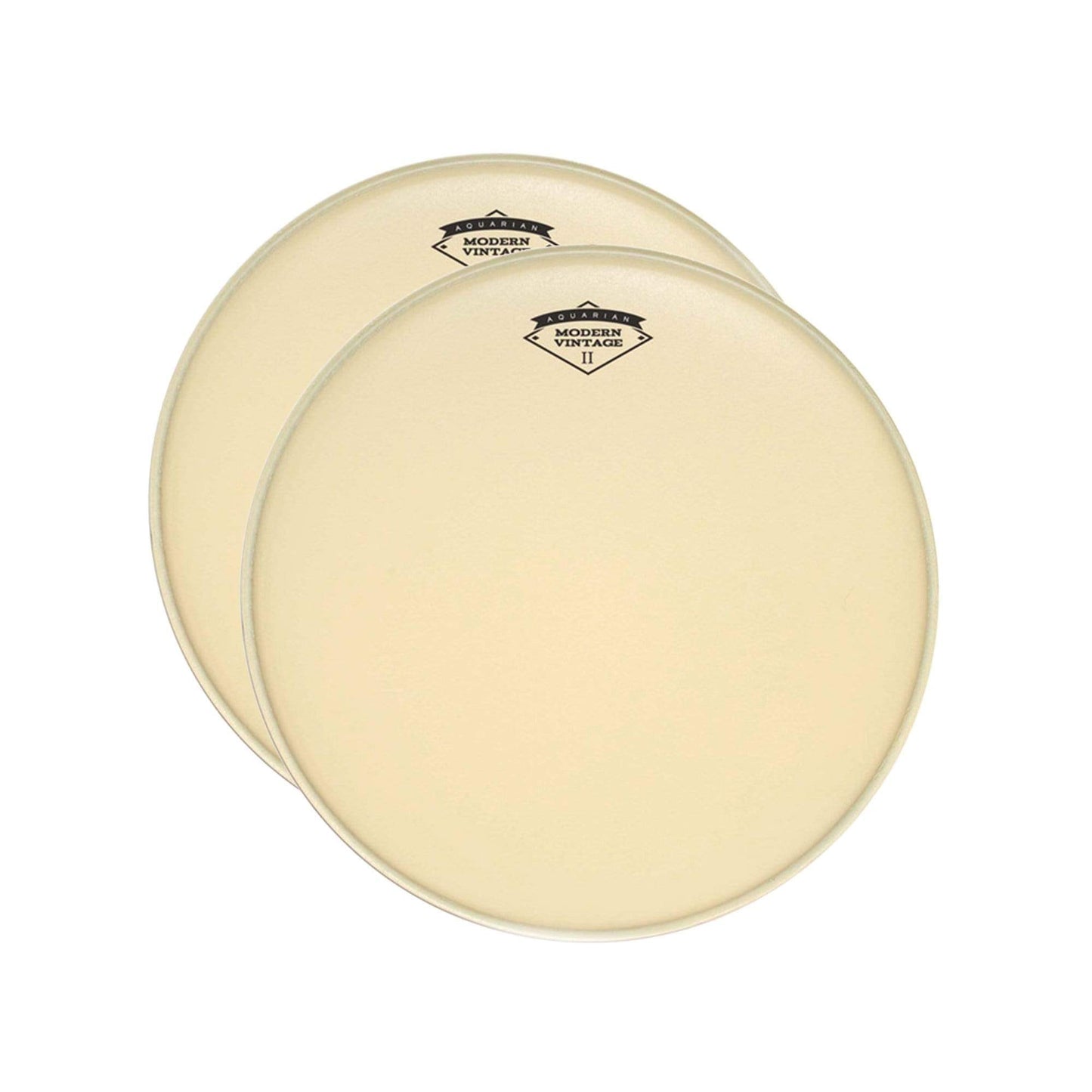 Aquarian 15" Modern Vintage II Batter Drum Head (2 Pack Bundle) Drums and Percussion / Parts and Accessories / Heads