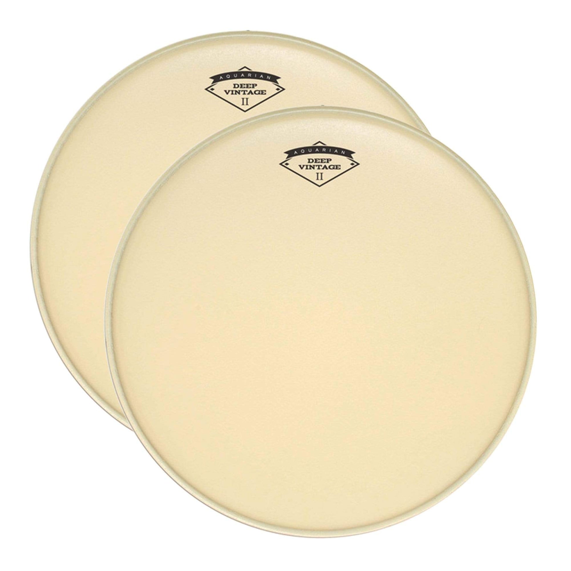 Aquarian 18" Deep Vintage II Batter Head (2 Pack Bundle) Drums and Percussion / Parts and Accessories / Heads