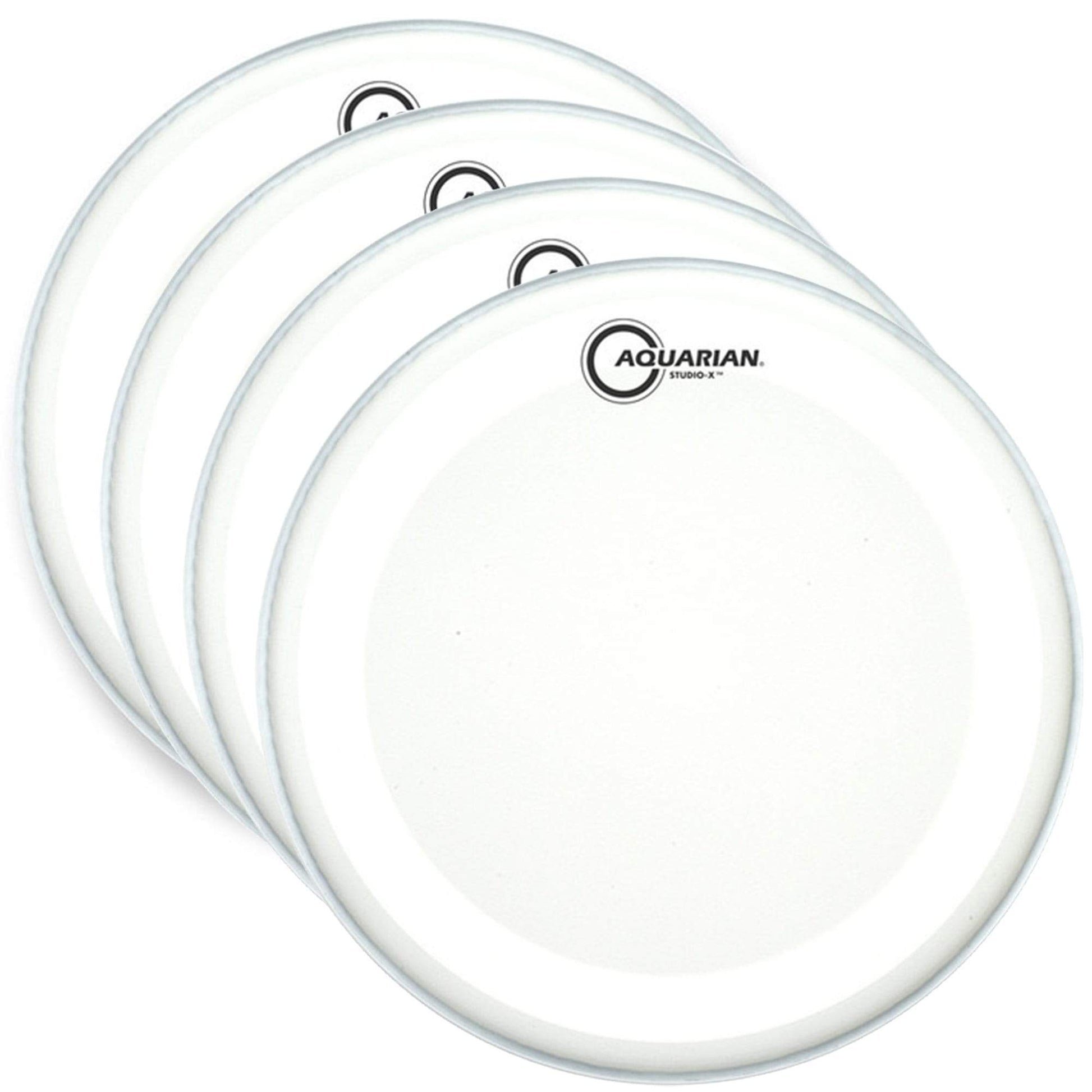 Aquarian 18" Studio-X Coated (4 Pack Bundle) Drums and Percussion / Parts and Accessories / Heads