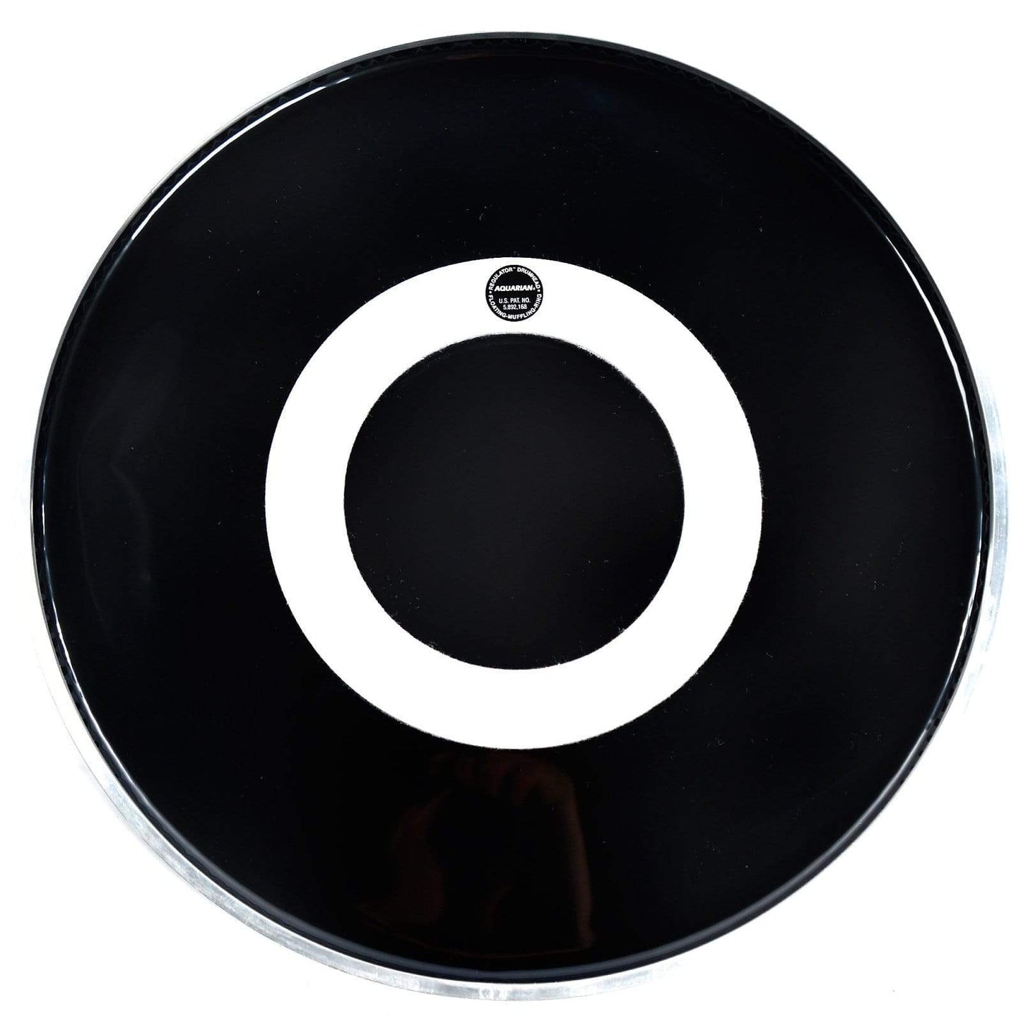 Aquarian 20" Regulator Full Black Drumhead Drums and Percussion / Parts and Accessories / Heads