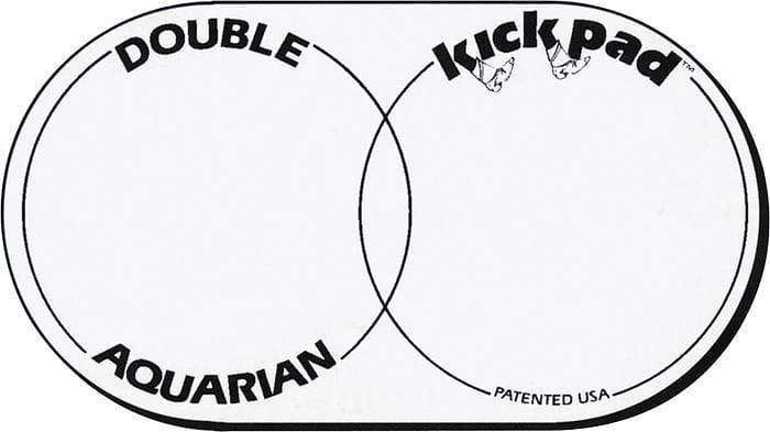 Aquarian Double Kick Bass Drum Pad Drums and Percussion / Parts and Accessories / Heads