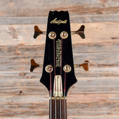 Aria SB Black 1980s Bass Guitars / Short Scale