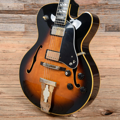 Aria Pro II PE-175 Herb Ellis Sunburst Electric Guitars / Hollow Body