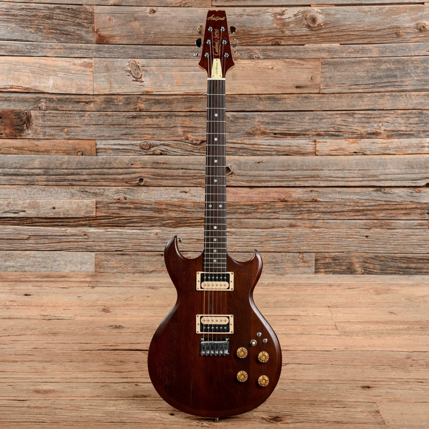 Aria Pro II CS-250 Natural Electric Guitars / Solid Body