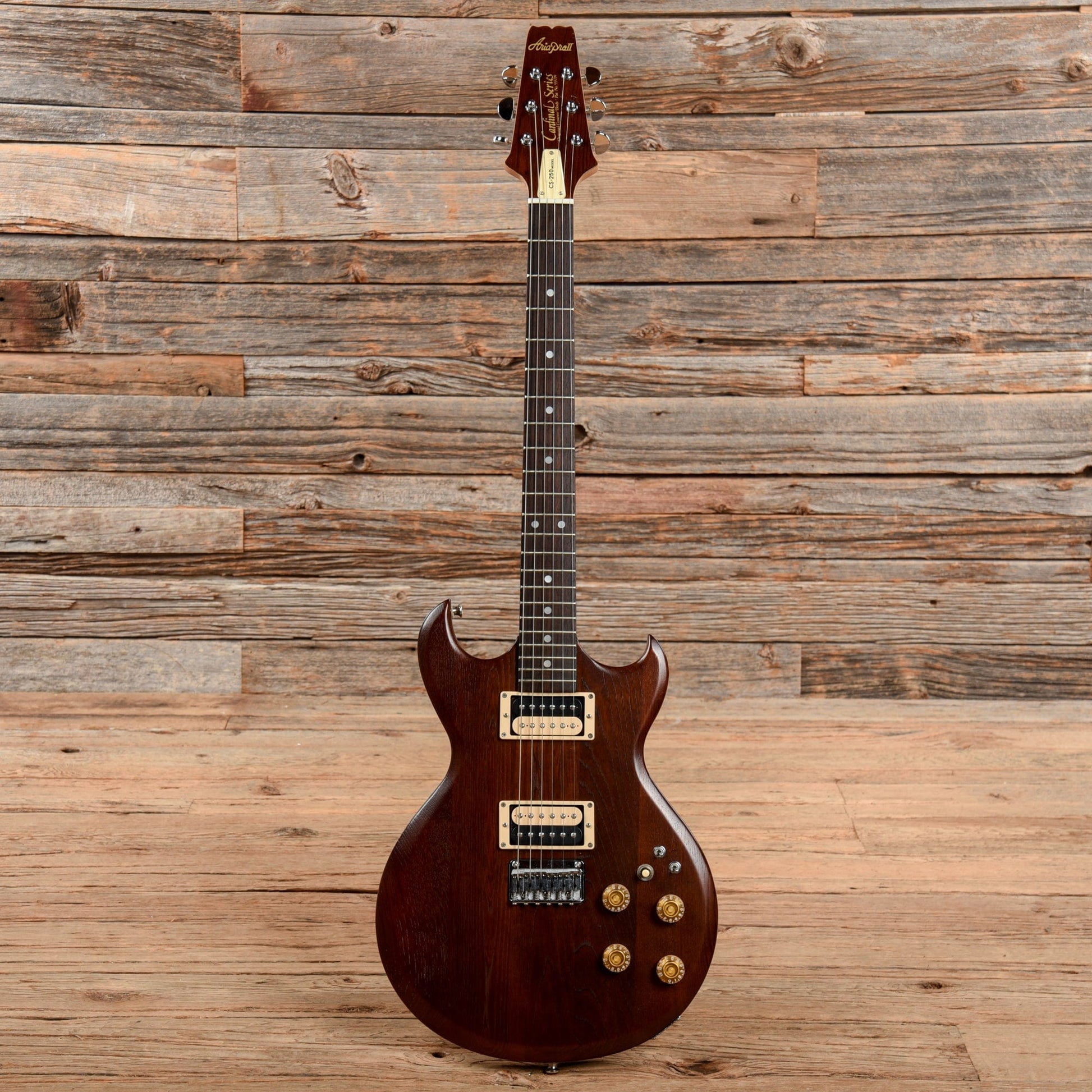 Aria Pro II CS-250 Natural Electric Guitars / Solid Body