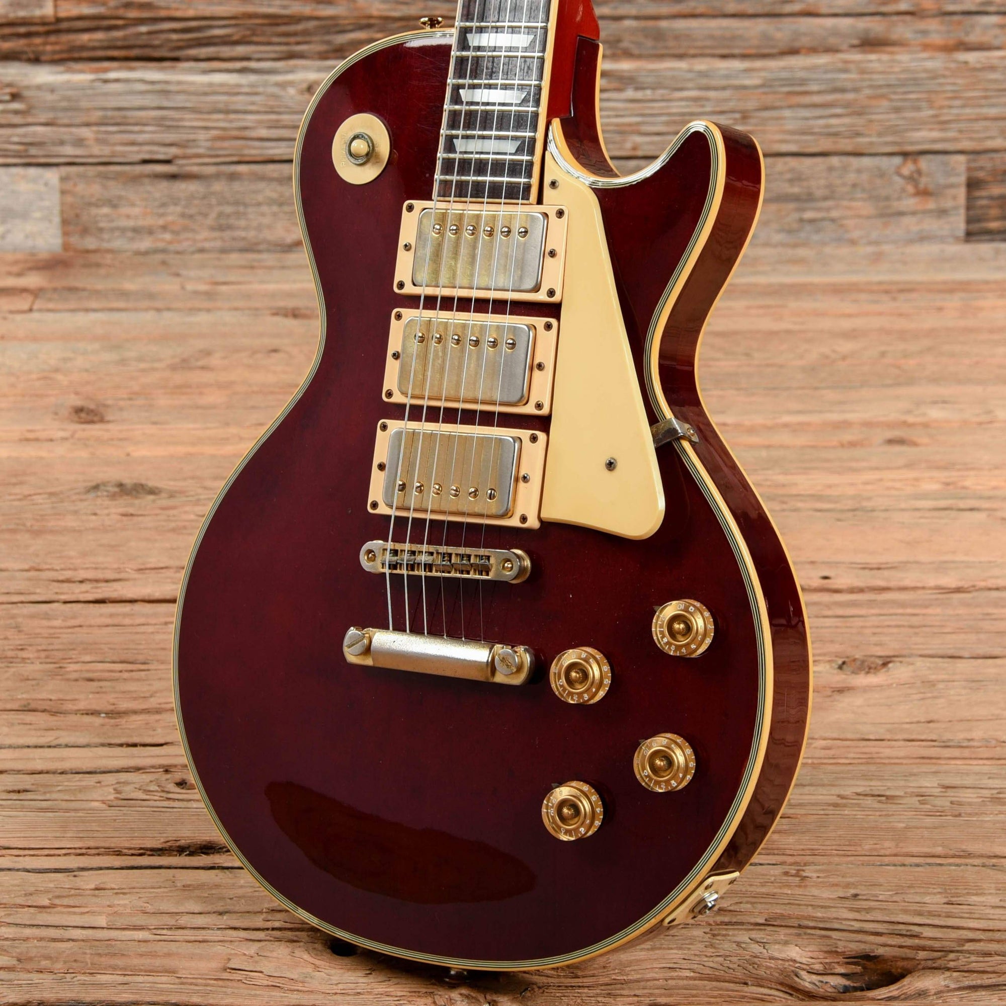 Aria Pro II Custom 3 PU Cherry 1976 Chicago Music Exchange