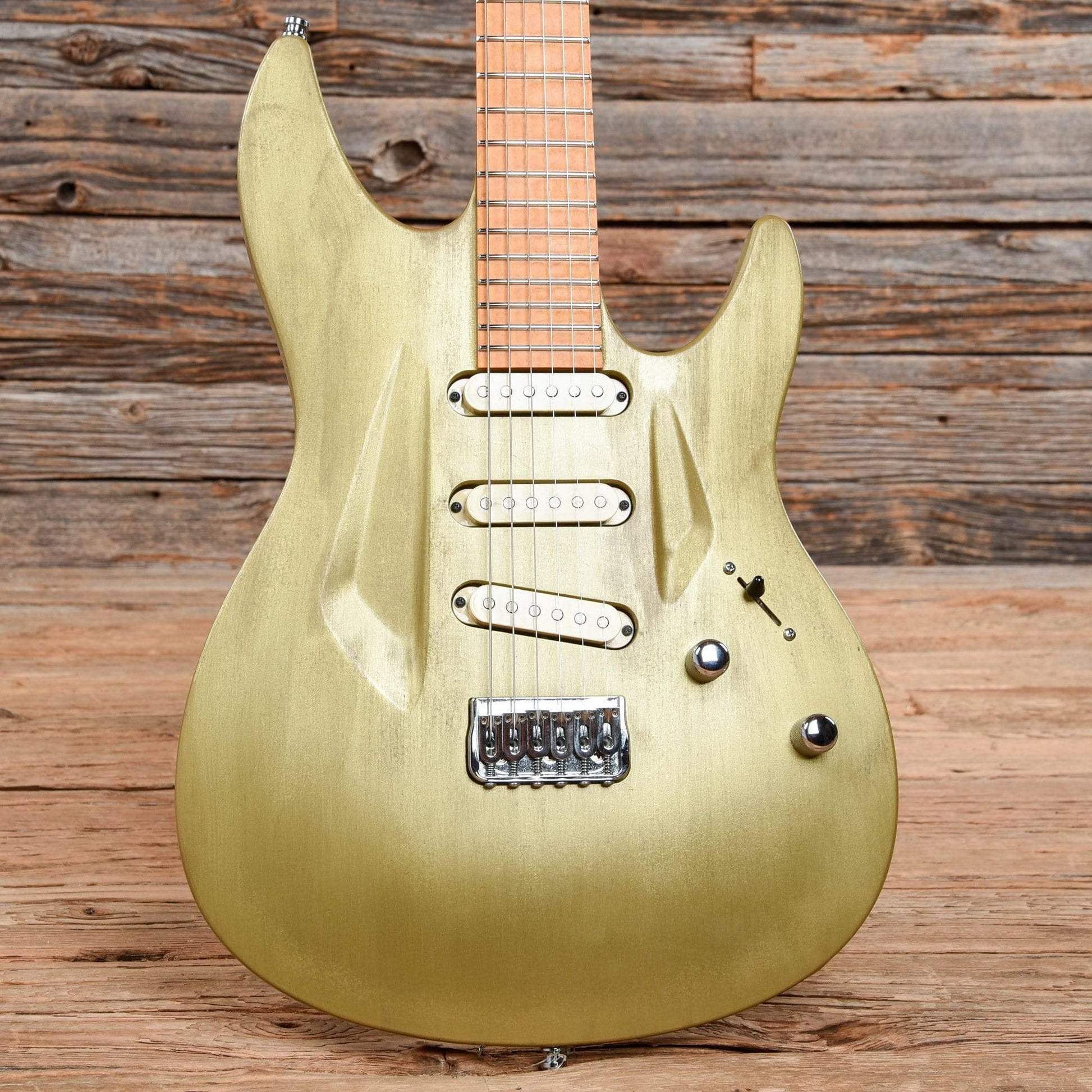 Aristides 060 Brushed Gold Electric Guitars / Solid Body