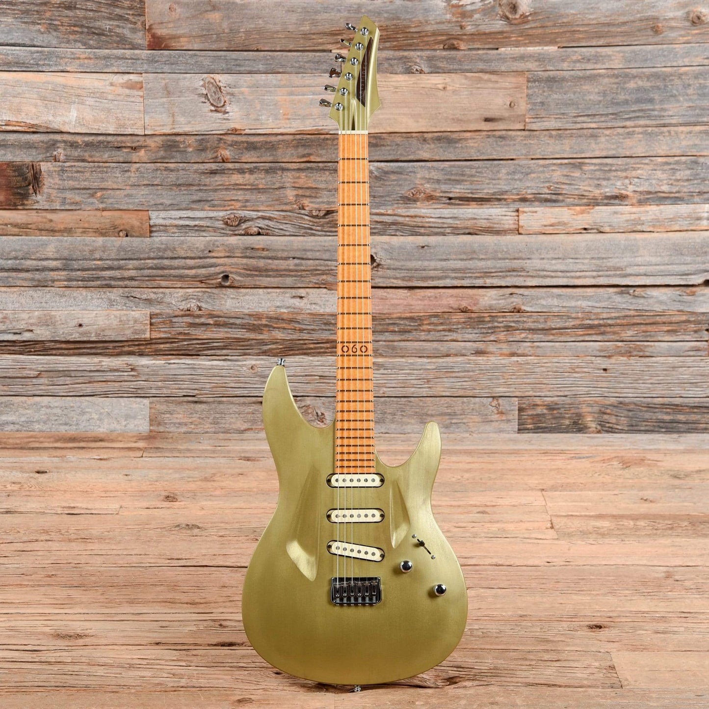 Aristides 060 Brushed Gold Electric Guitars / Solid Body