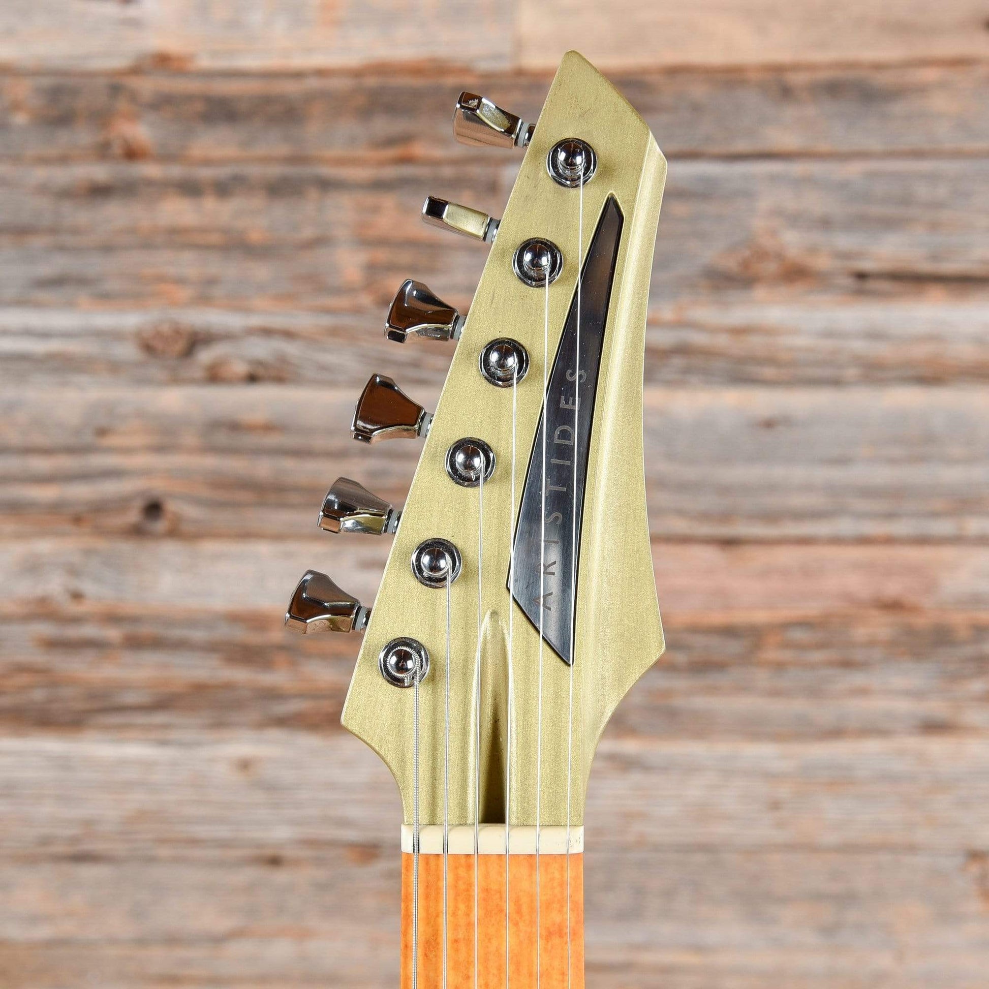 Aristides 060 Brushed Gold Electric Guitars / Solid Body
