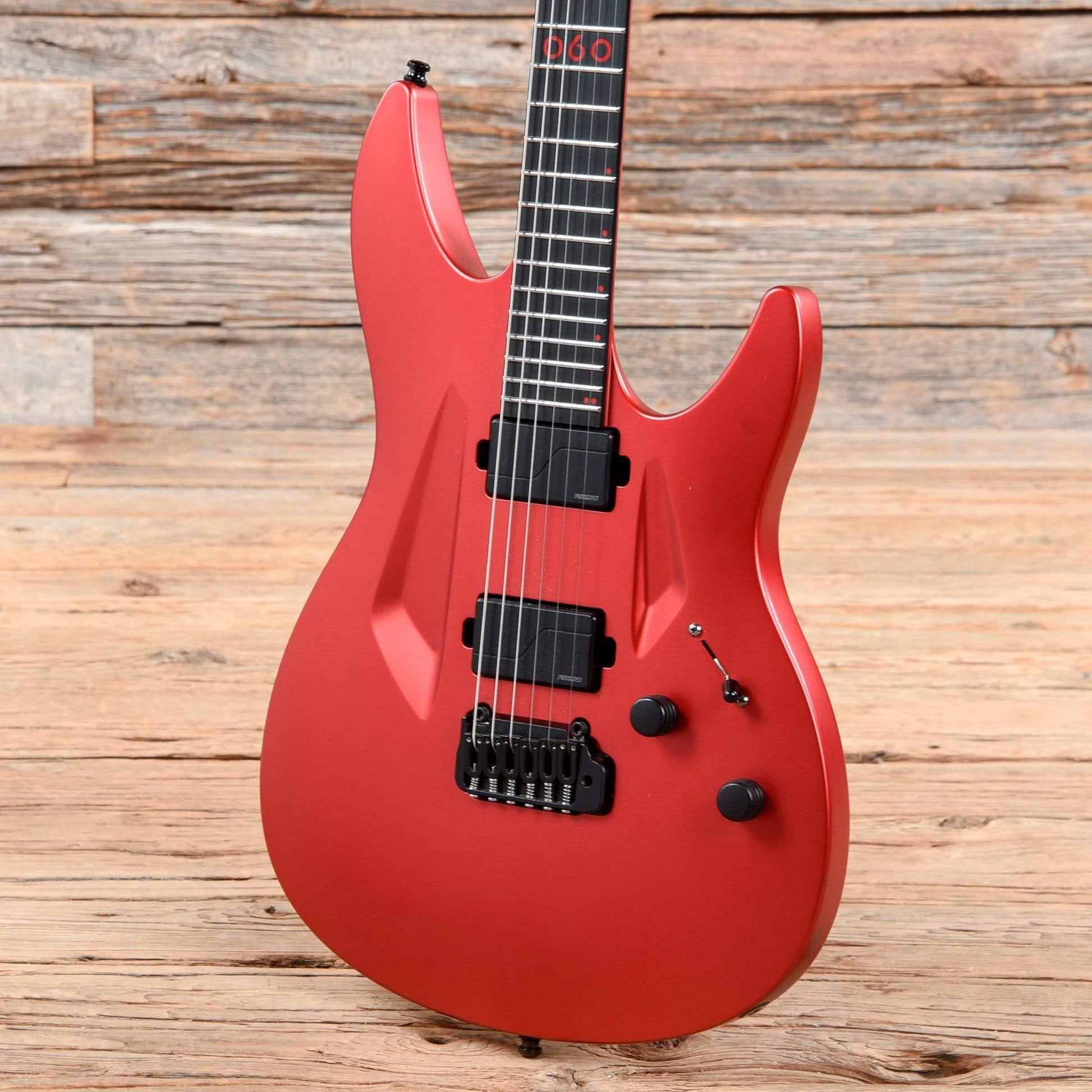 Aristides 060 Red Metallic Satin 2016 Electric Guitars / Solid Body