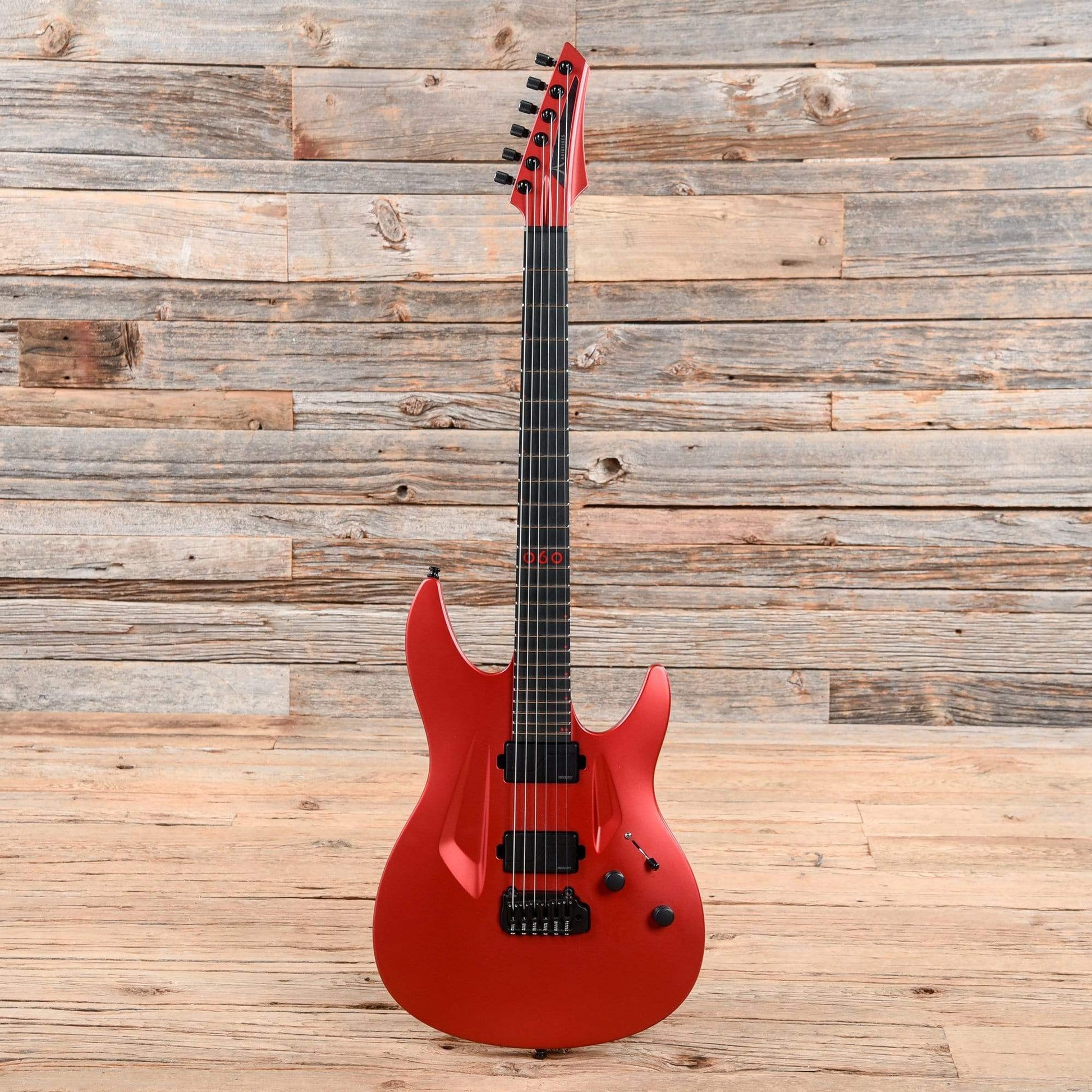 Aristides 060 Red Metallic Satin 2016 Electric Guitars / Solid Body