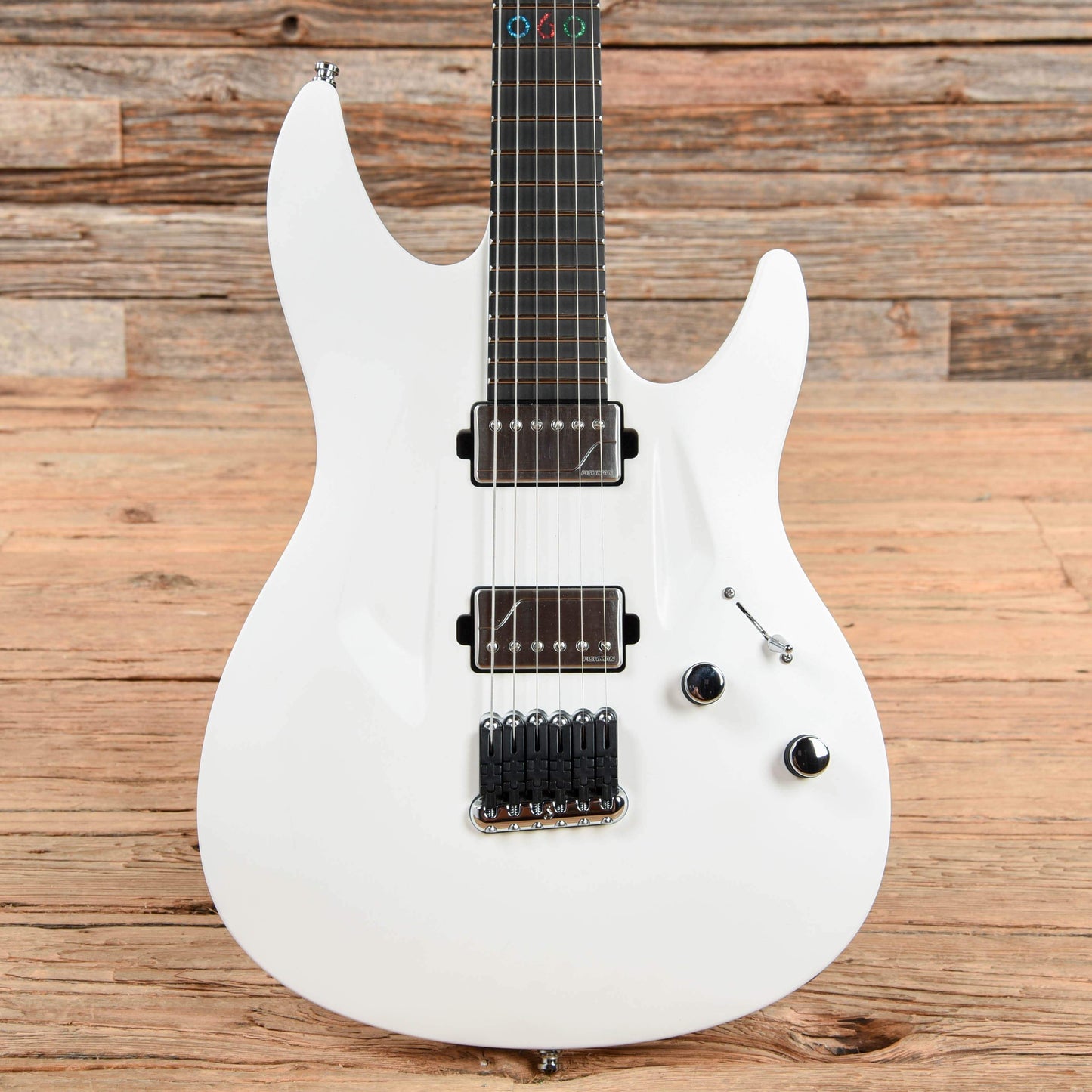 Aristides 060 Satin White Electric Guitars / Solid Body