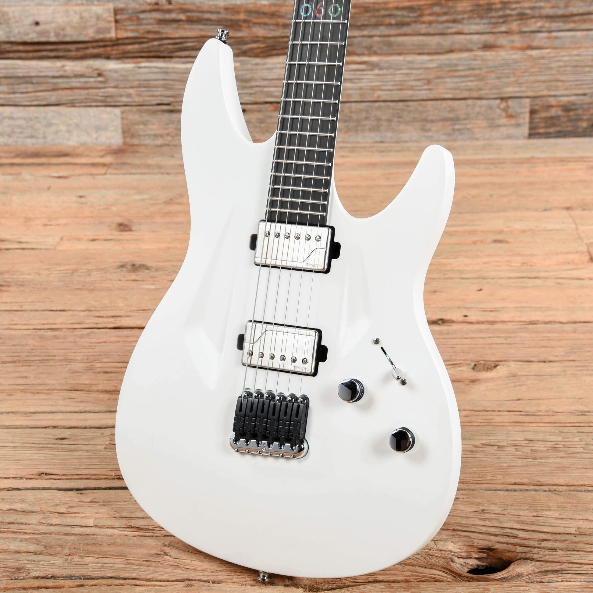 Aristides 060 Satin White Electric Guitars / Solid Body