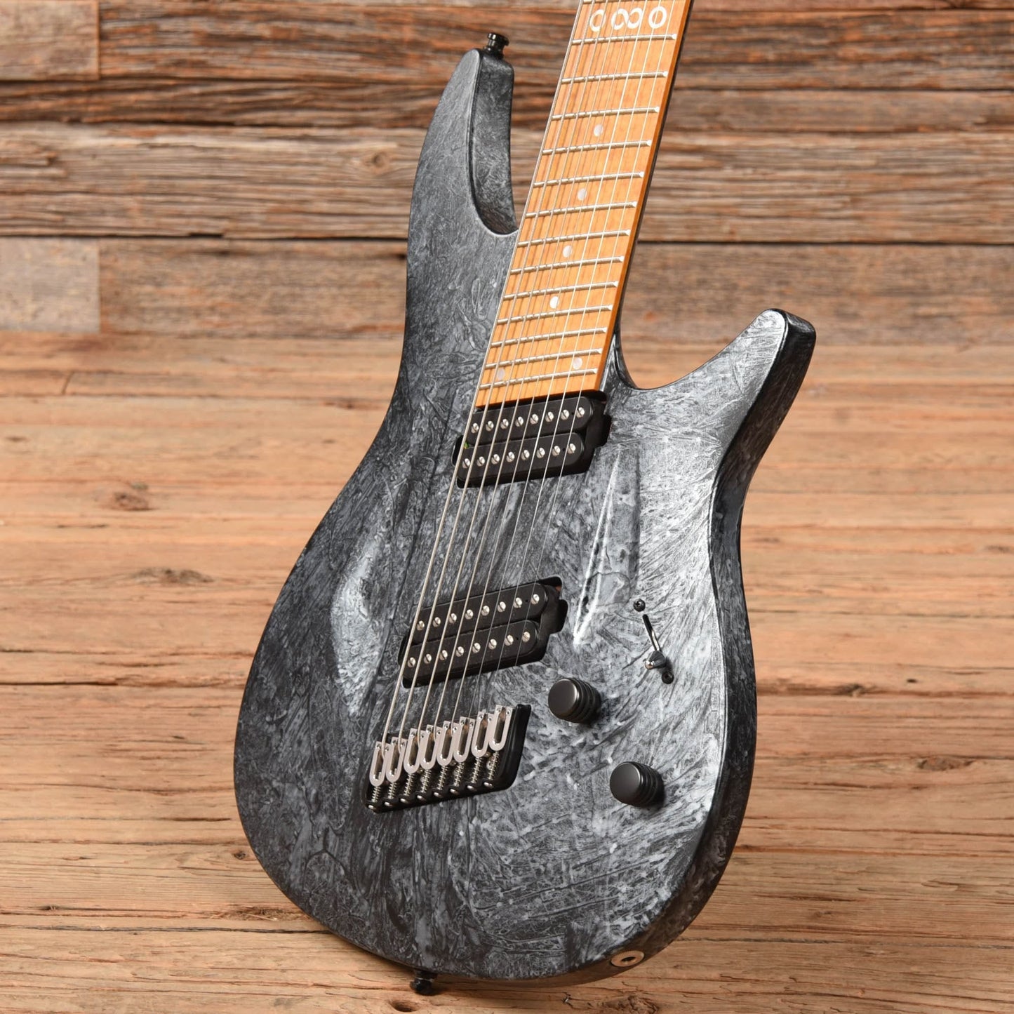 Aristides 080s Dark Grey Sapphire Marble 2021 Electric Guitars / Solid Body