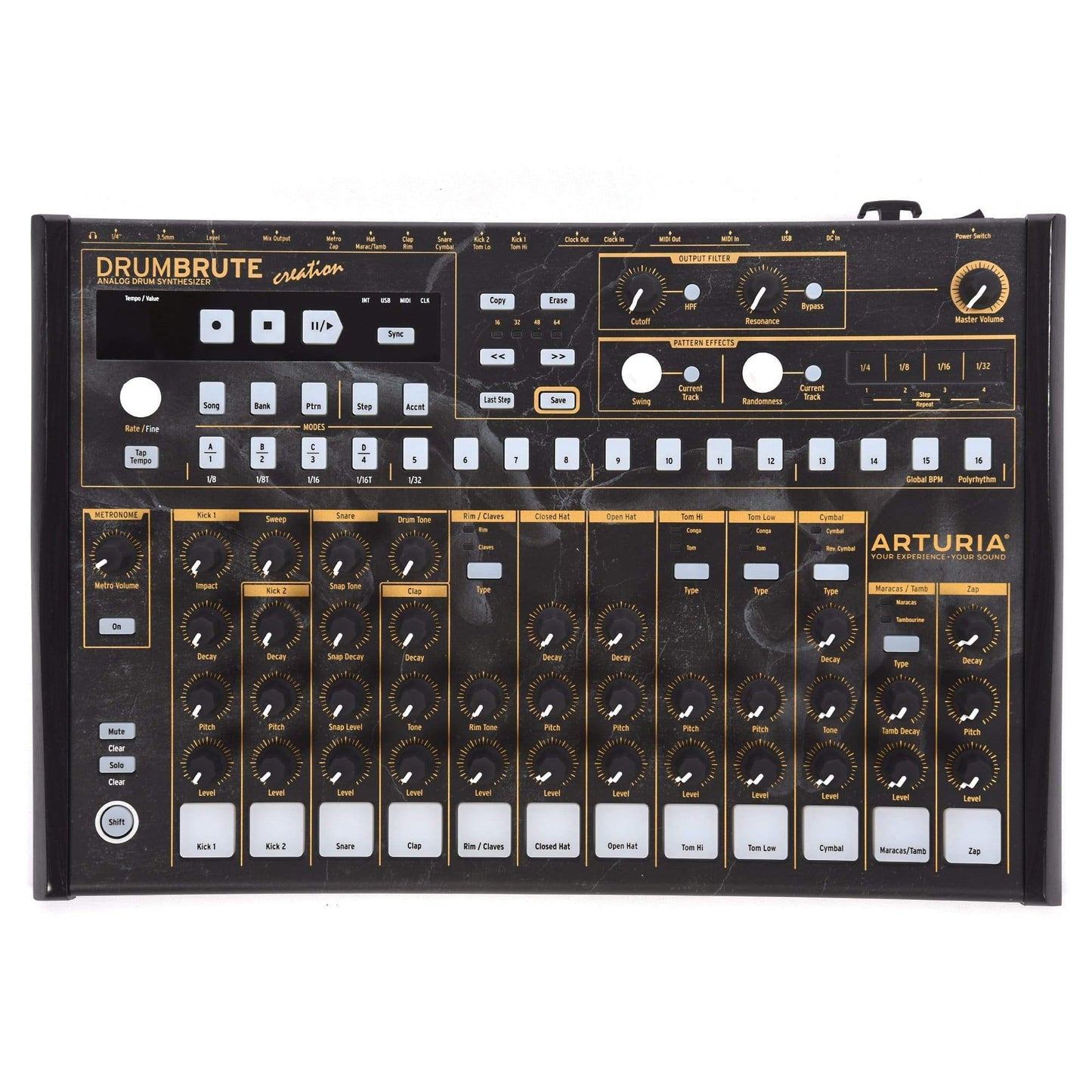 Arturia Creation Series DrumBrute Drums and Percussion / Drum Machines and Samplers