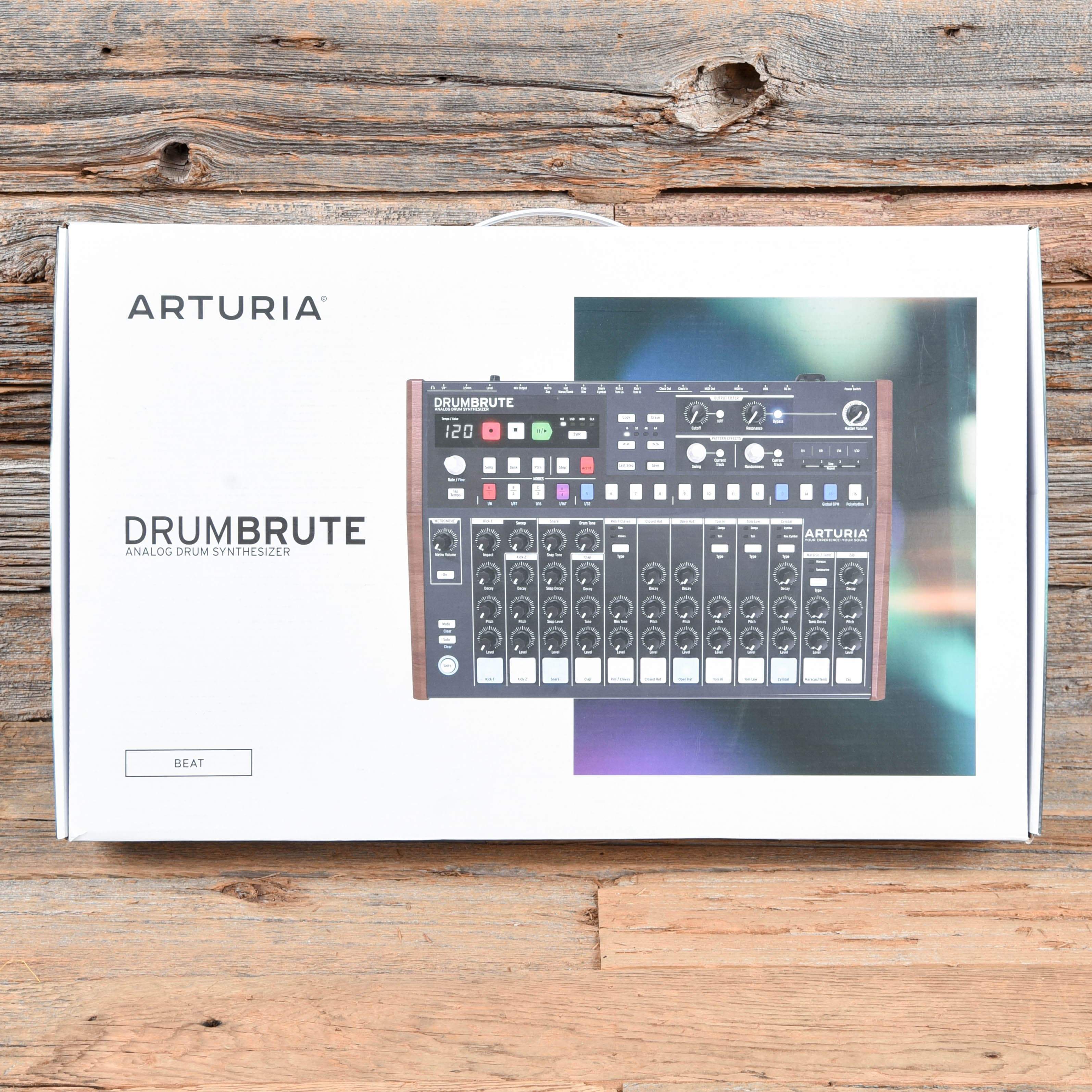 Arturia DrumBrute Analog Drum Machine Drums and Percussion / Drum Machines and Samplers