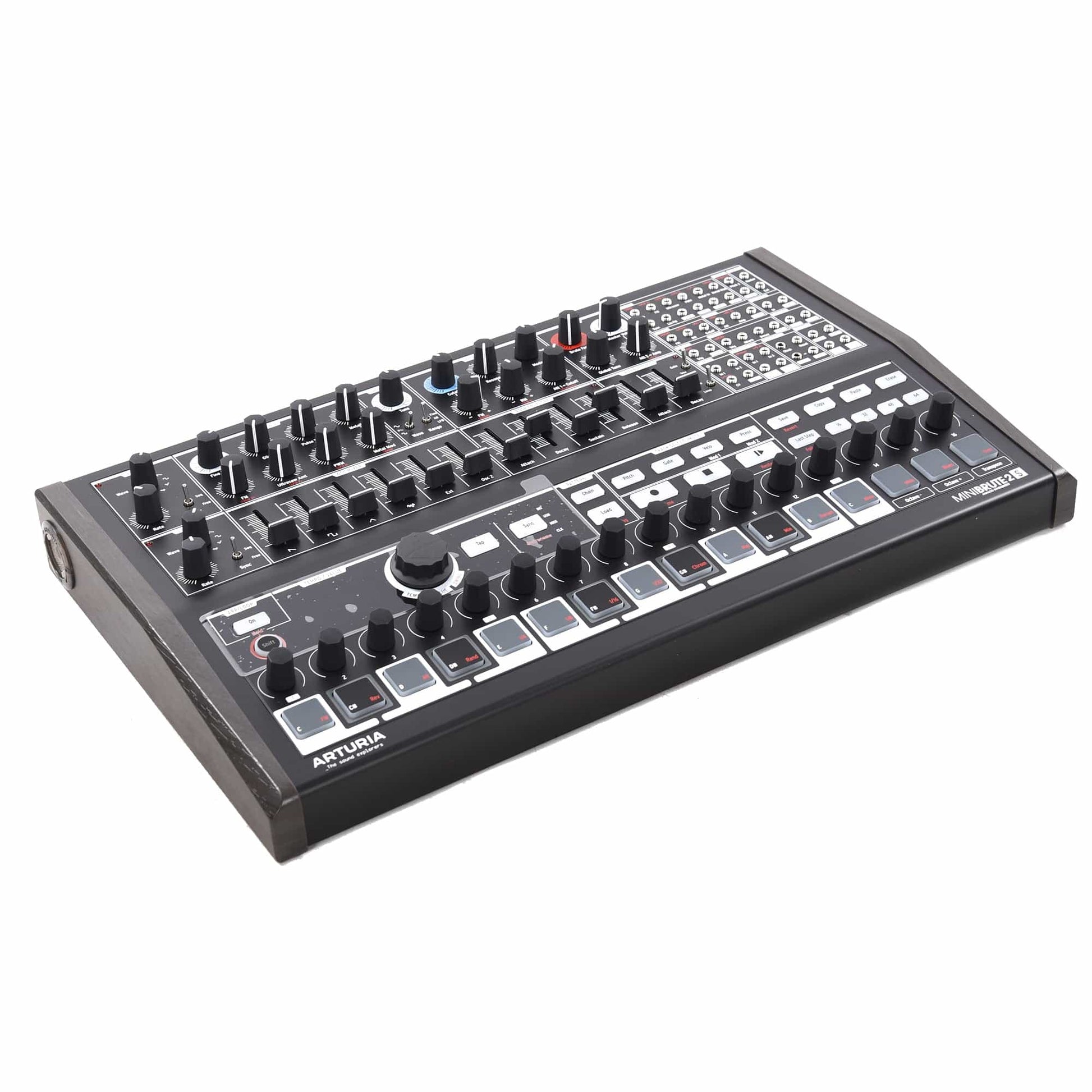 Arturia MiniBrute 2S Semi-Modular Sequence Machine Noir Edition Keyboards and Synths / Synths / Modular Synths