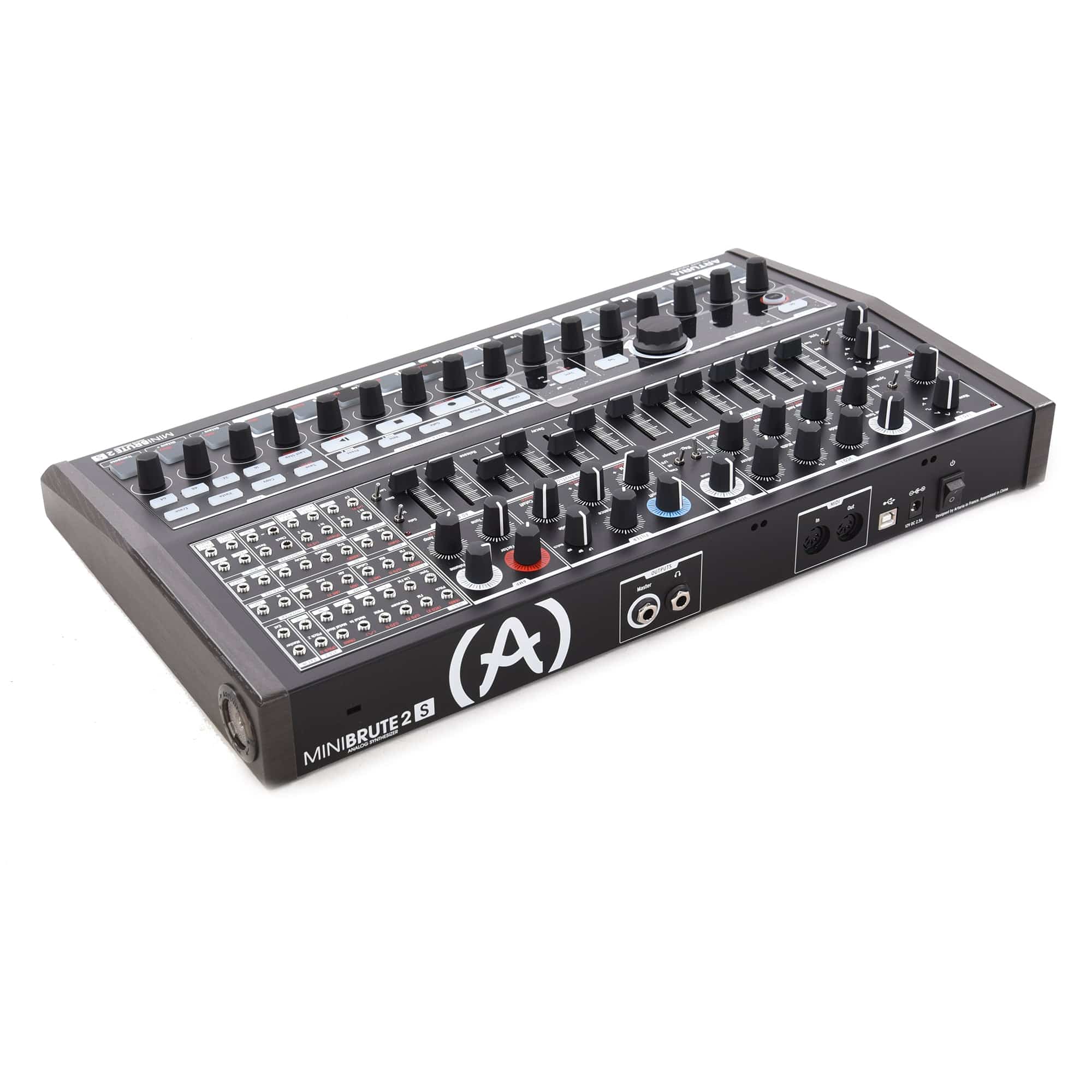 Arturia MiniBrute 2S Semi-Modular Sequence Machine Noir Edition Keyboards and Synths / Synths / Modular Synths