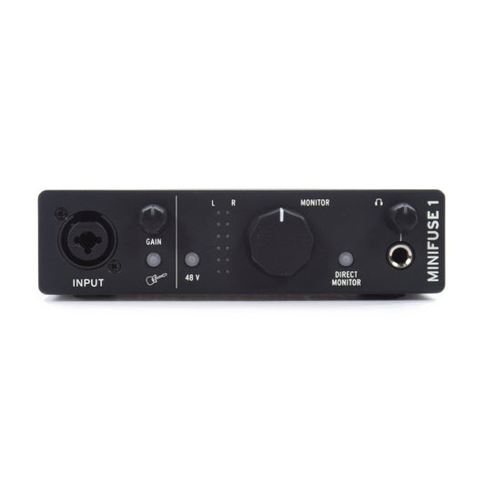 Arturia MiniFuse 1 USB-C Audio Interface Black Pro Audio / Interfaces
