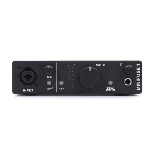 Arturia MiniFuse 1 USB-C Audio Interface Black Pro Audio / Interfaces
