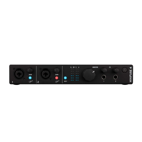 Arturia MiniFuse 4 Audio & MIDI Interface Black Pro Audio / Interfaces