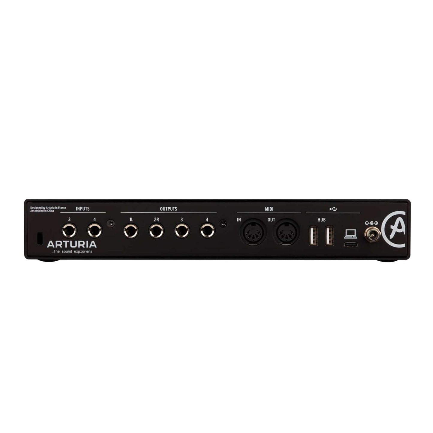 Arturia MiniFuse 4 Audio & MIDI Interface Black Pro Audio / Interfaces