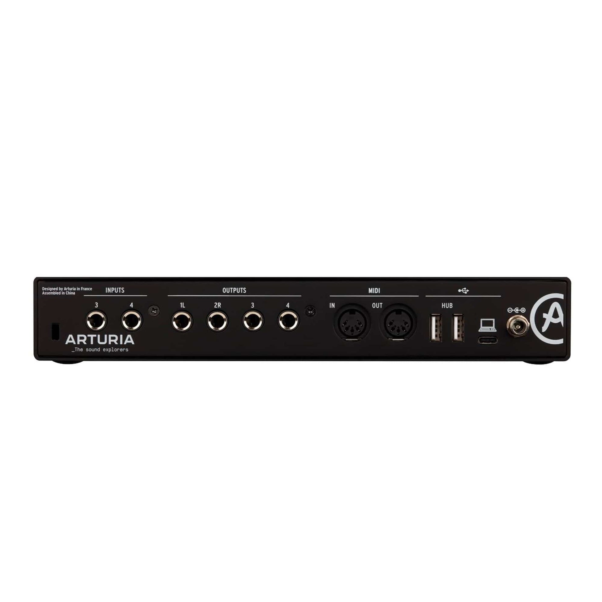 Arturia MiniFuse 4 Audio & MIDI Interface Black Pro Audio / Interfaces
