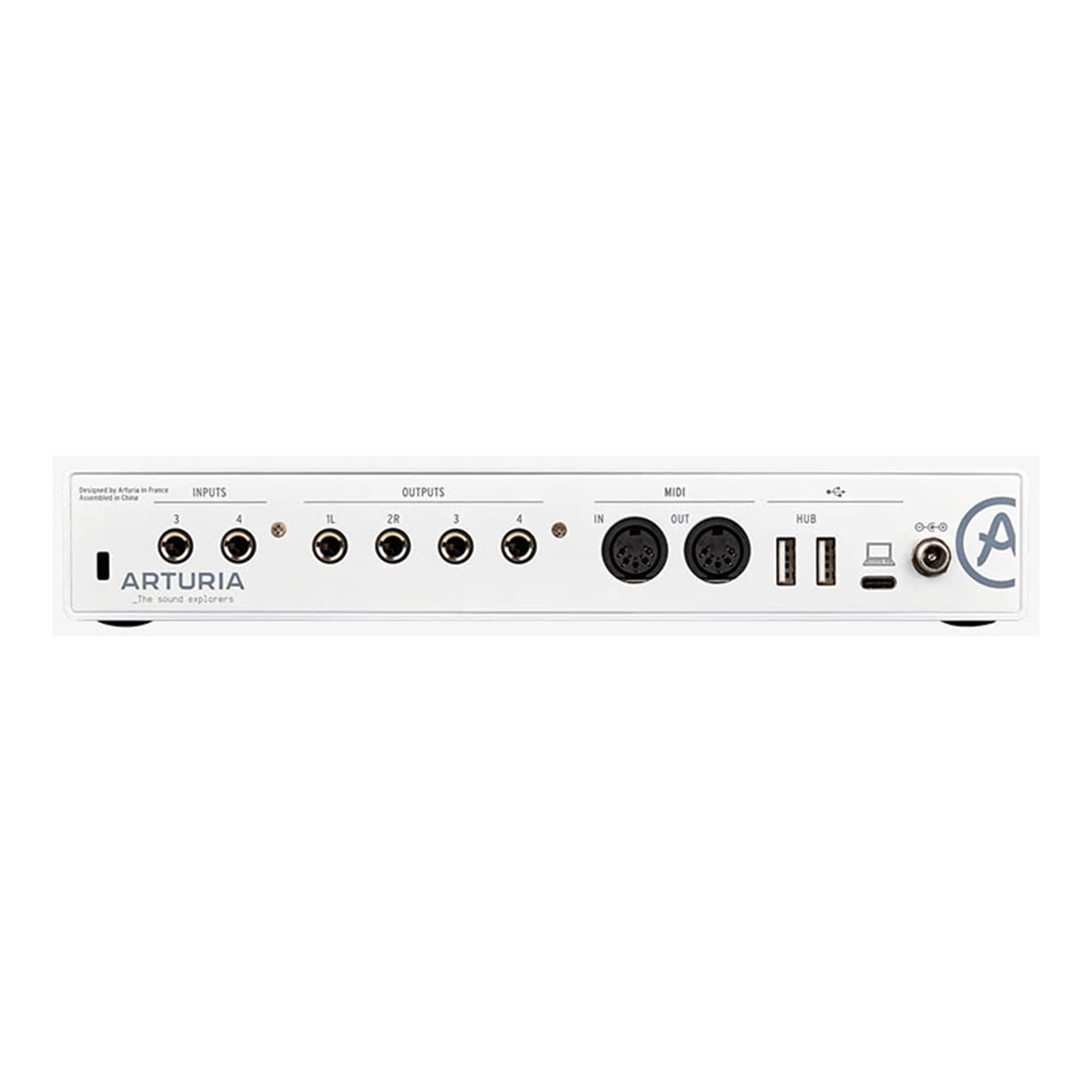 Arturia MiniFuse 4 Audio & MIDI Interface White Pro Audio / Interfaces