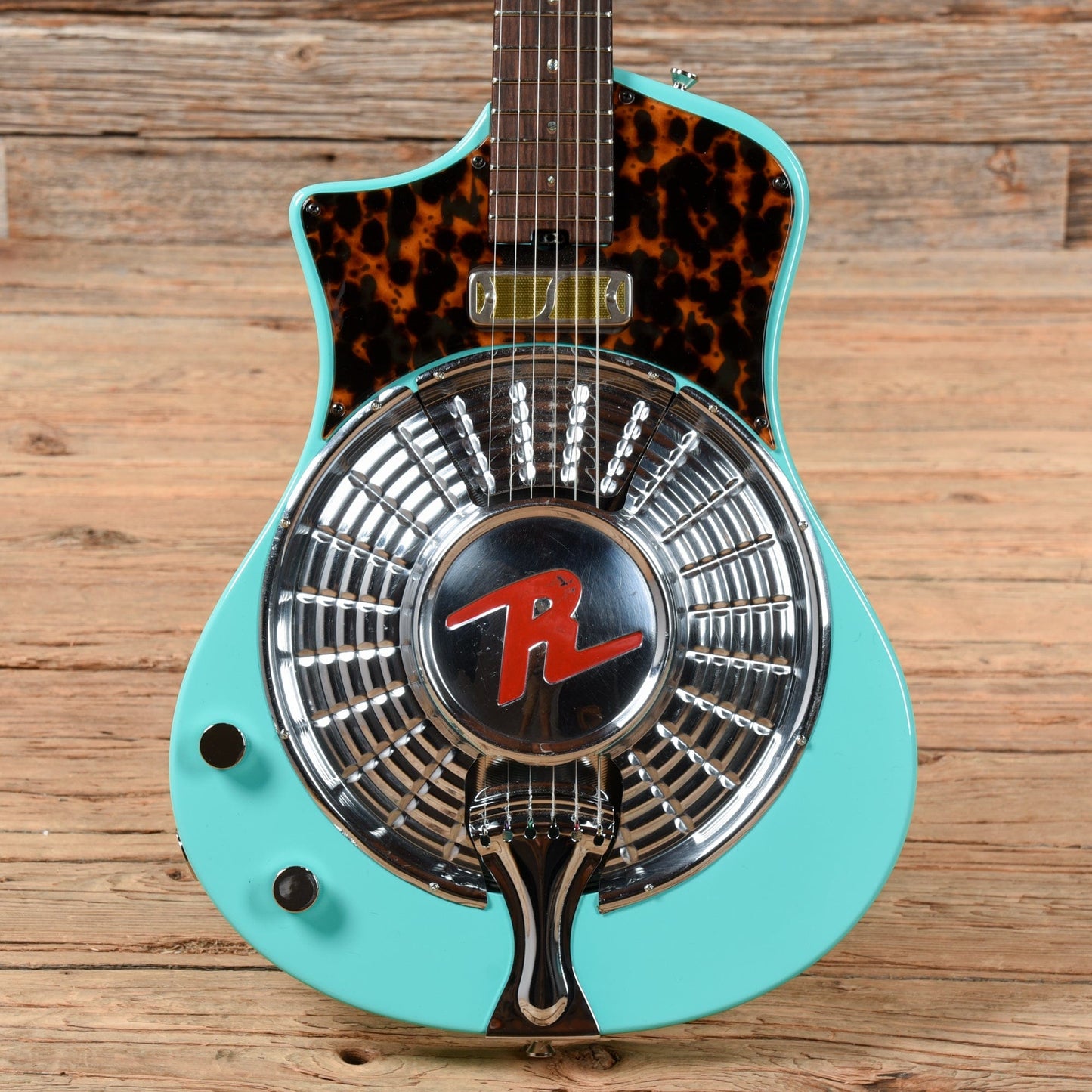 Asher Resosonic Rambler Seafoam Green 2022 Acoustic Guitars / Resonator