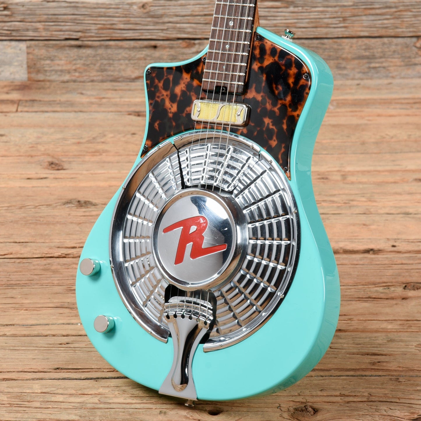 Asher Resosonic Rambler Seafoam Green 2022 Acoustic Guitars / Resonator