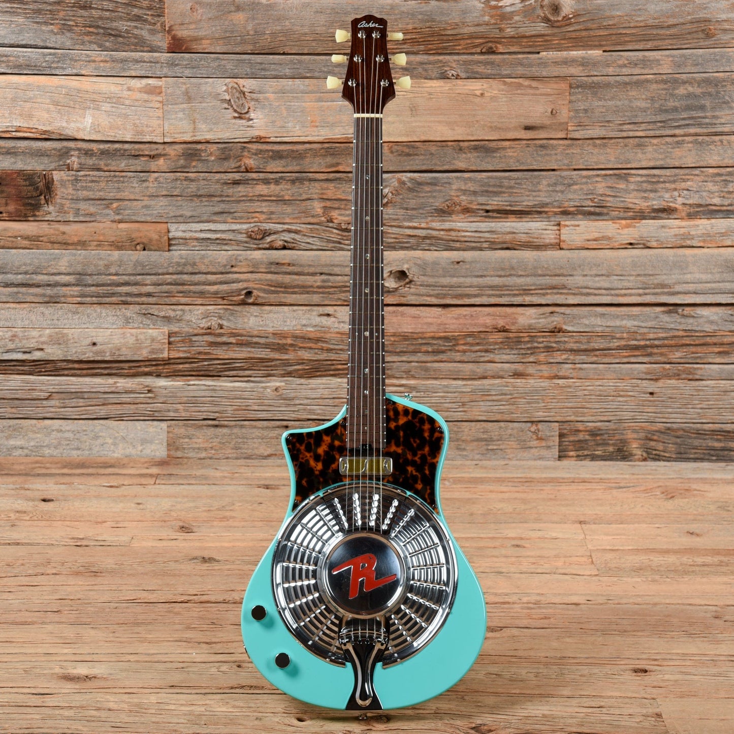 Asher Resosonic Rambler Seafoam Green 2022 Acoustic Guitars / Resonator