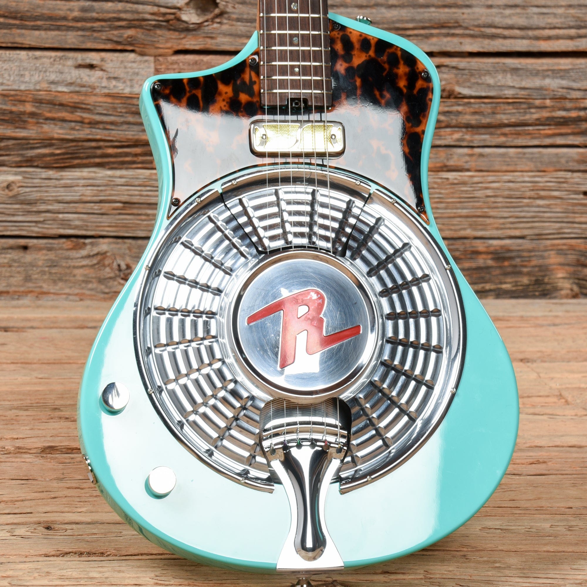 Asher Resosonic Rambler Seafoam Green 2022 Acoustic Guitars / Resonator