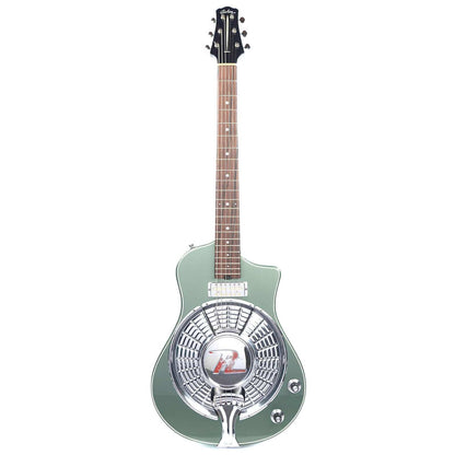 Asher Resosonic Rambler Metallic Green w/Lollar Gold Foil Electric Guitars / Semi-Hollow