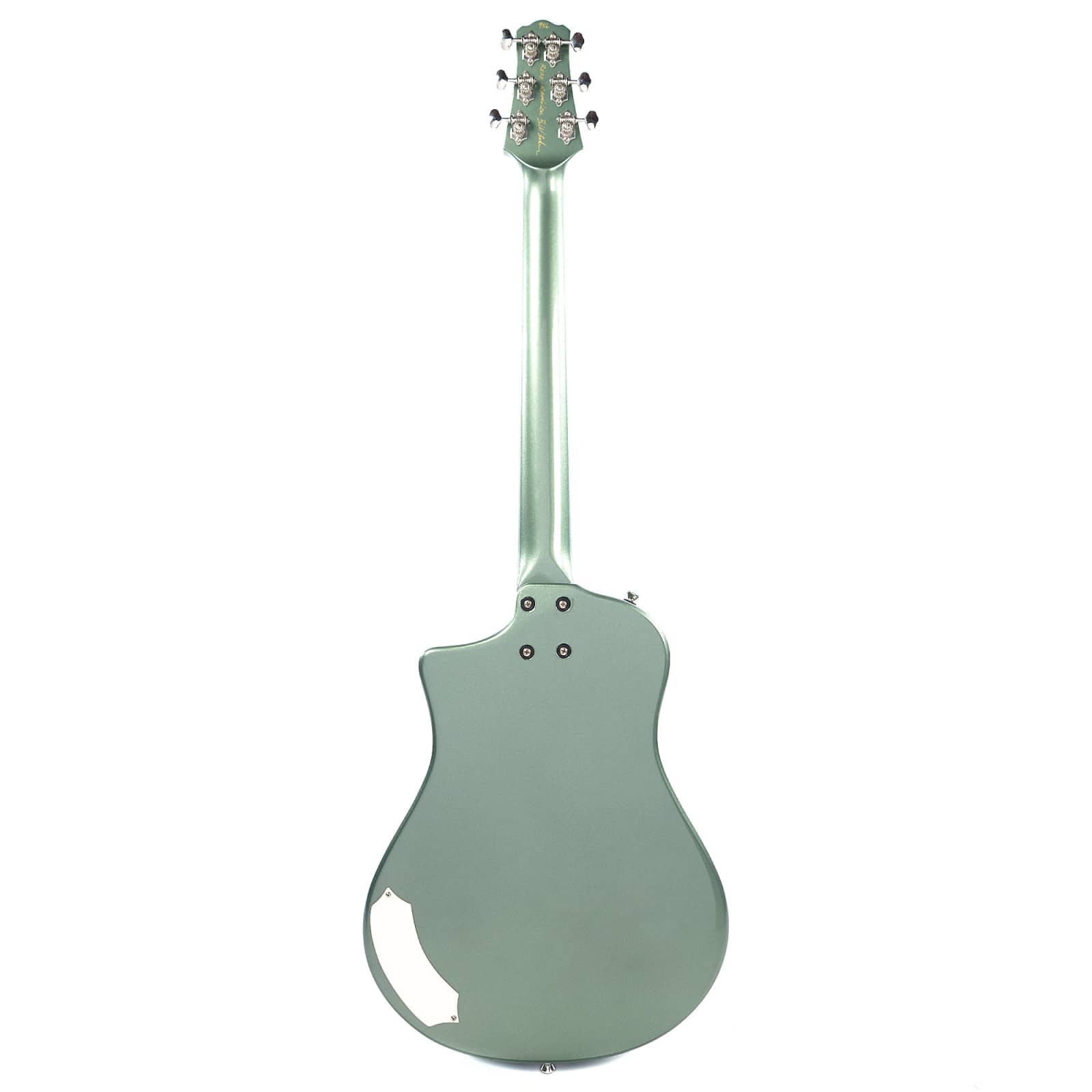 Asher Resosonic Rambler Metallic Green w/Lollar Gold Foil Electric Guitars / Semi-Hollow