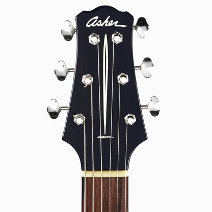 Asher Resosonic Rambler Metallic Green w/Lollar Gold Foil Electric Guitars / Semi-Hollow