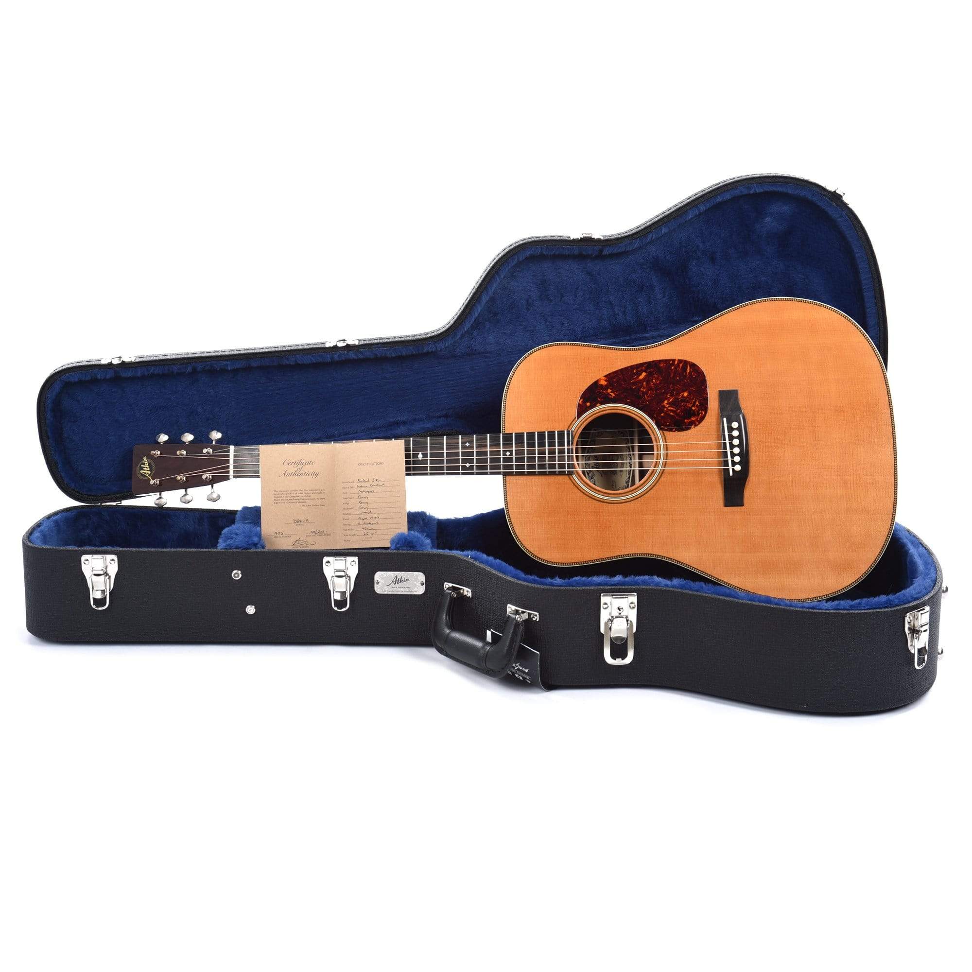 Atkin D37 Aged Baked Sitka/Rosewood Natural Acoustic Guitars / Dreadnought