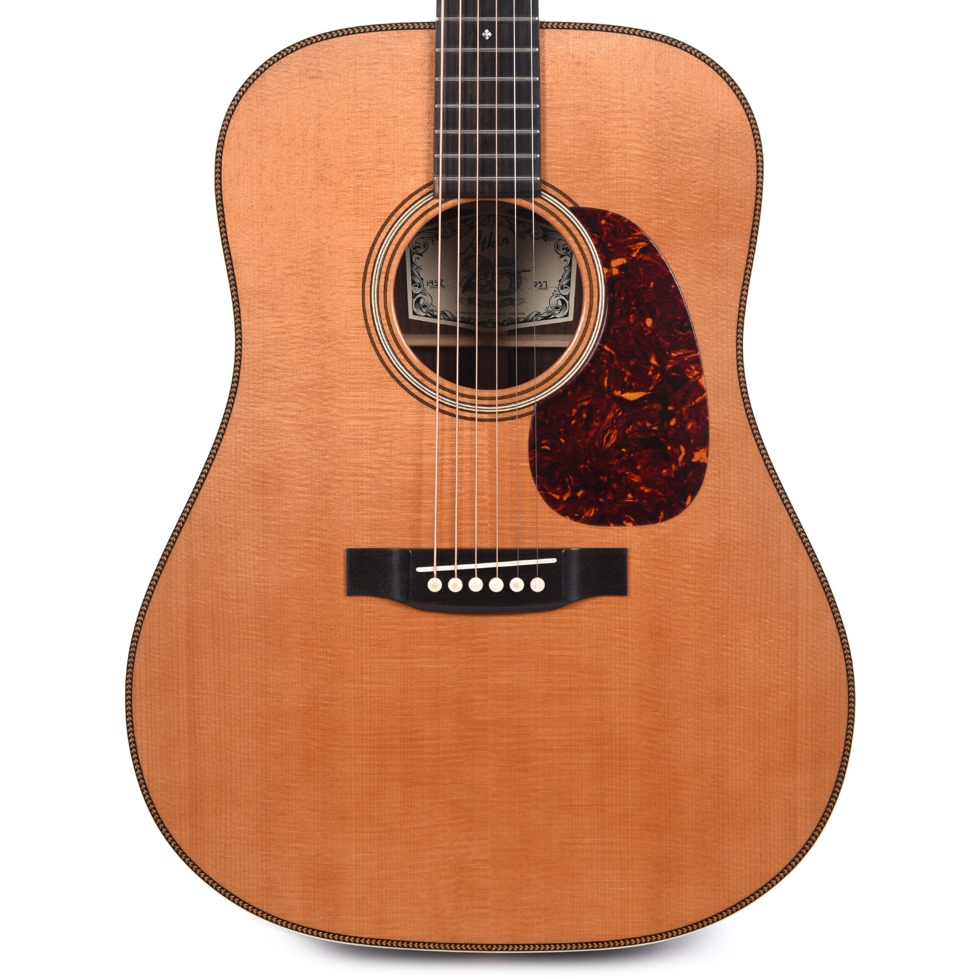 Atkin D37 Aged Baked Sitka/Rosewood Natural Acoustic Guitars / Dreadnought