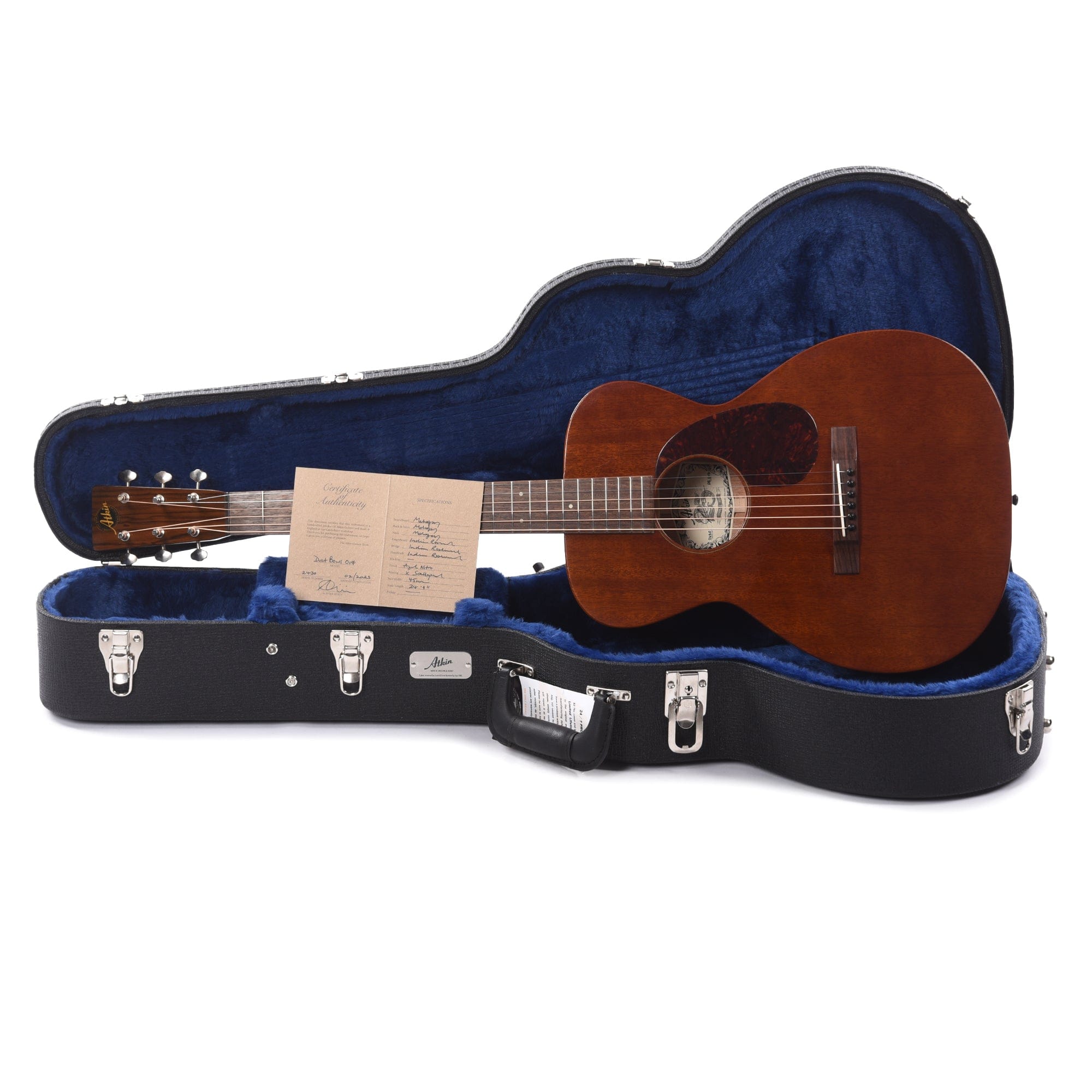 Atkin Dust Bowl 0 Mahogany Natural Acoustic Guitars / Dreadnought