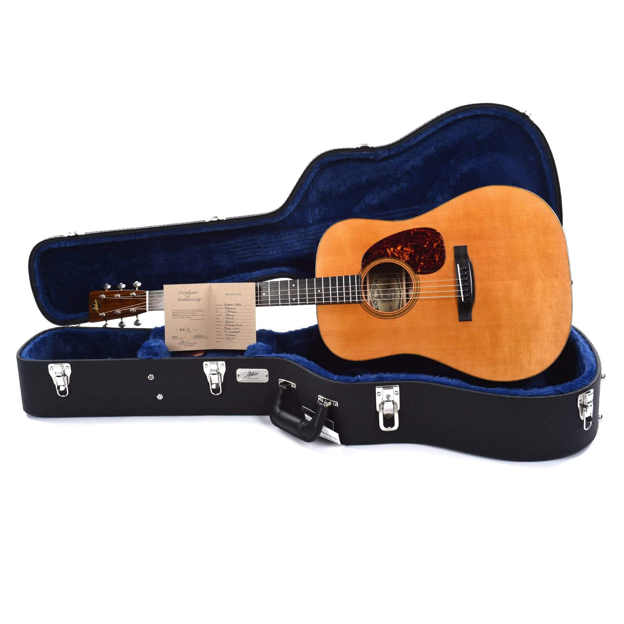Atkin Essential D Aged Baked Sitka/Mahogany Natural Acoustic Guitars / Dreadnought