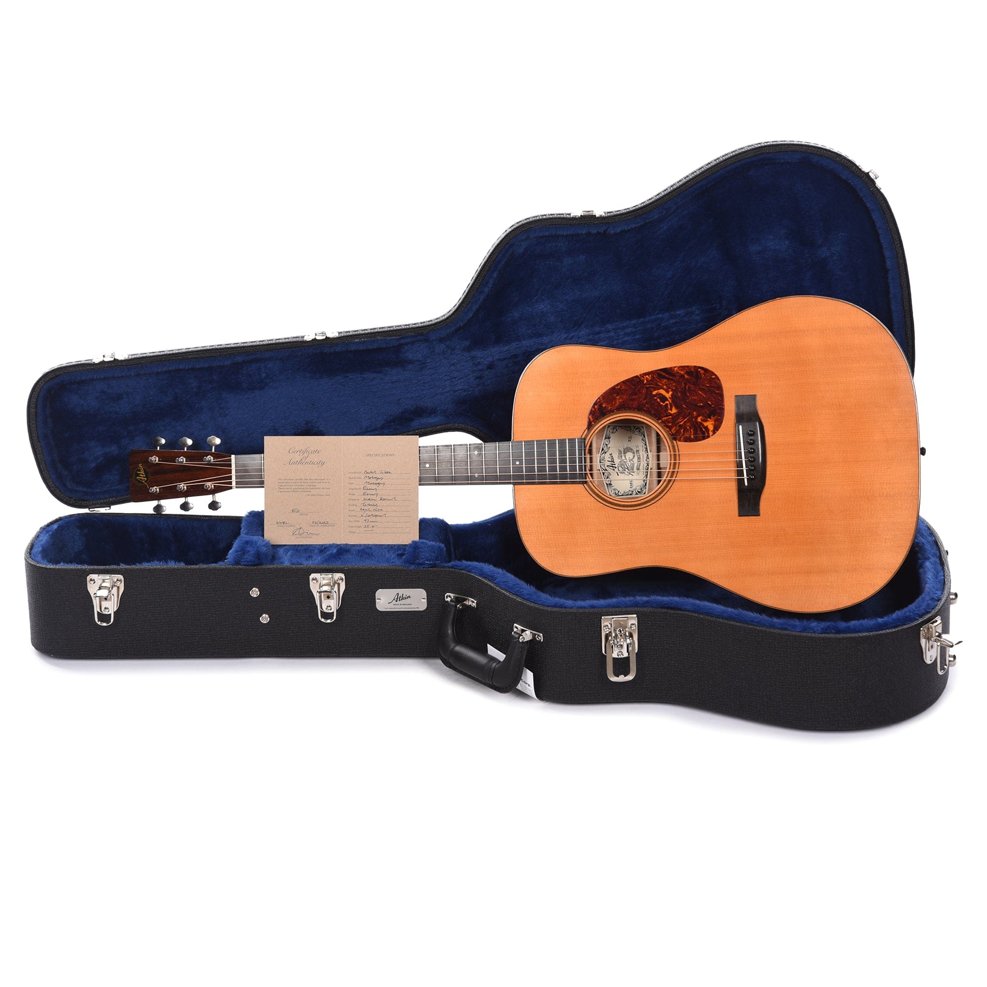 Atkin Essential D Aged Baked Sitka/Mahogany Natural Acoustic Guitars / Dreadnought