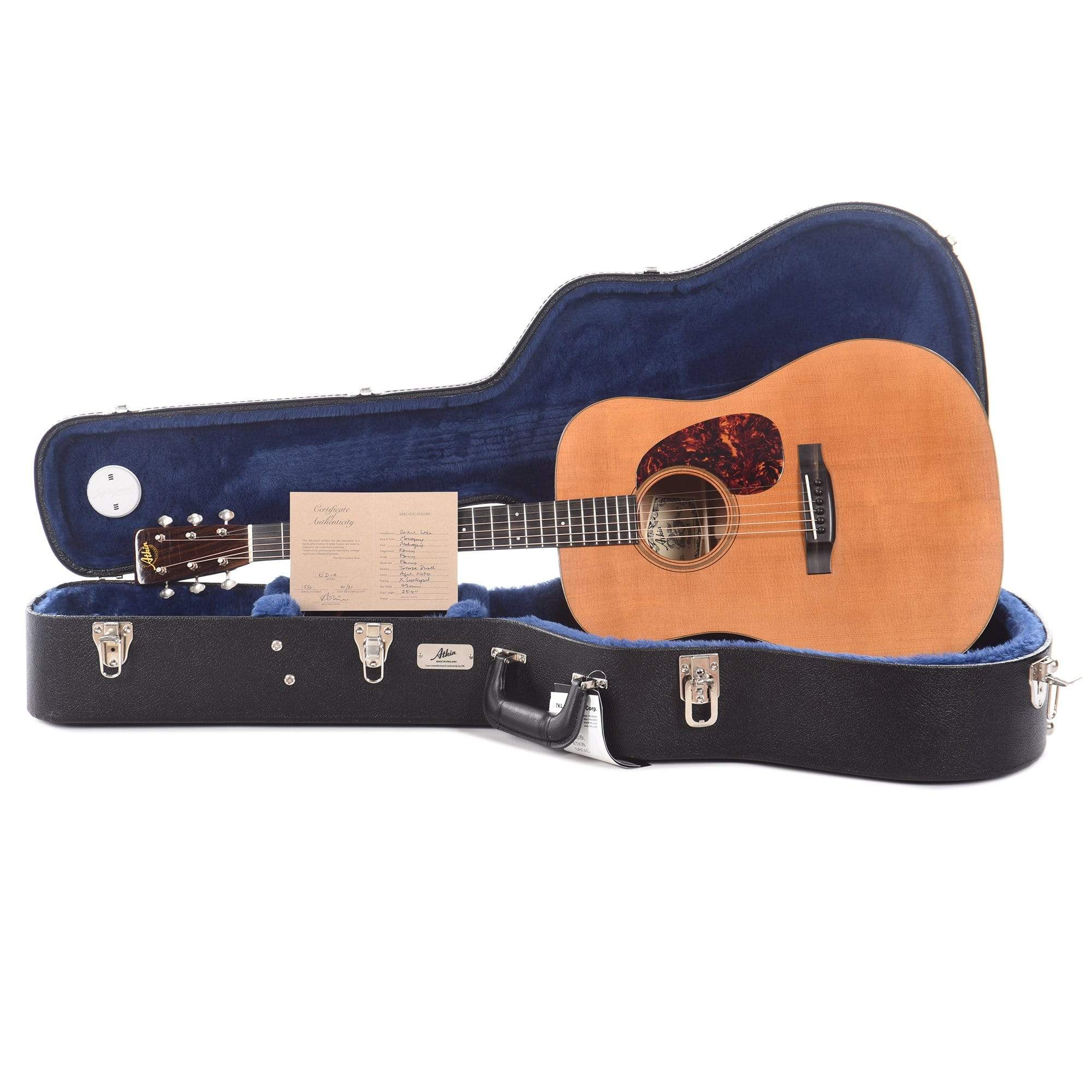 Atkin Essential D Baked Sitka/Mahogany Aged Natural Acoustic Guitars / Dreadnought