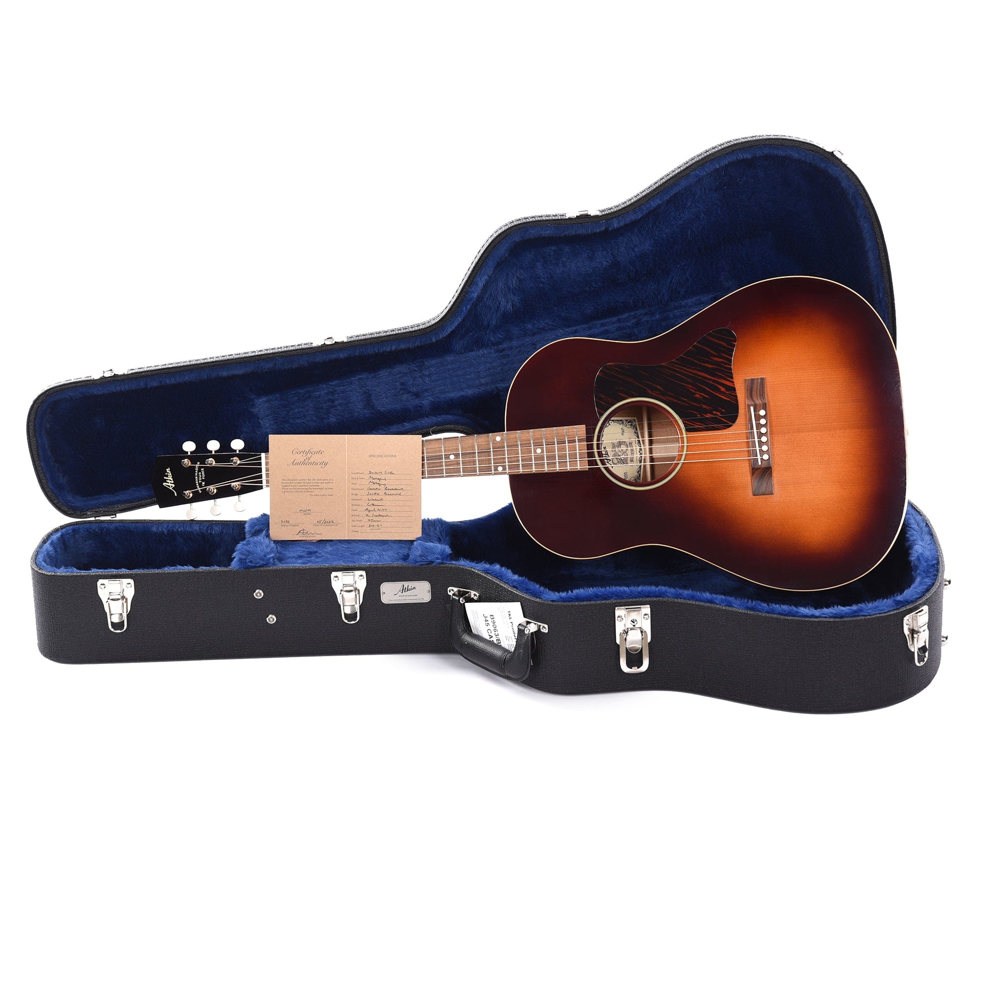 Atkin Hawaiian Master Aged Baked Sitka/Mahogany Sunburst Acoustic Guitars / Dreadnought