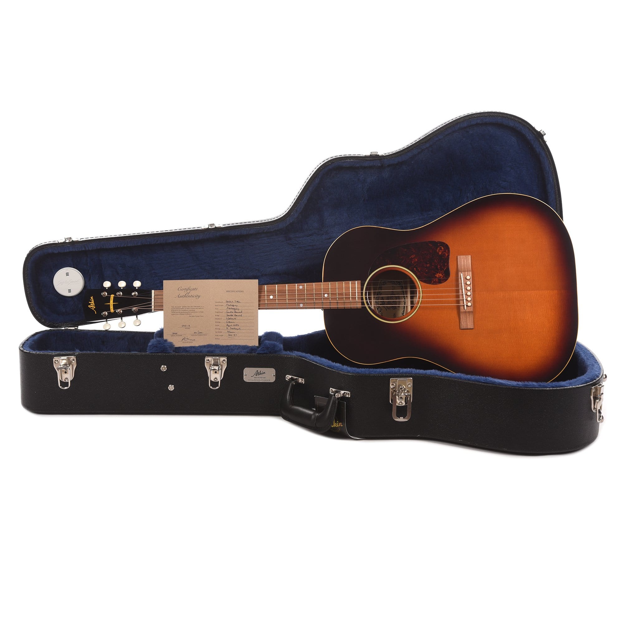 Atkin The Forty Three Aged Baked Sitka/Mahogany Sunburst Acoustic Guitars / Dreadnought