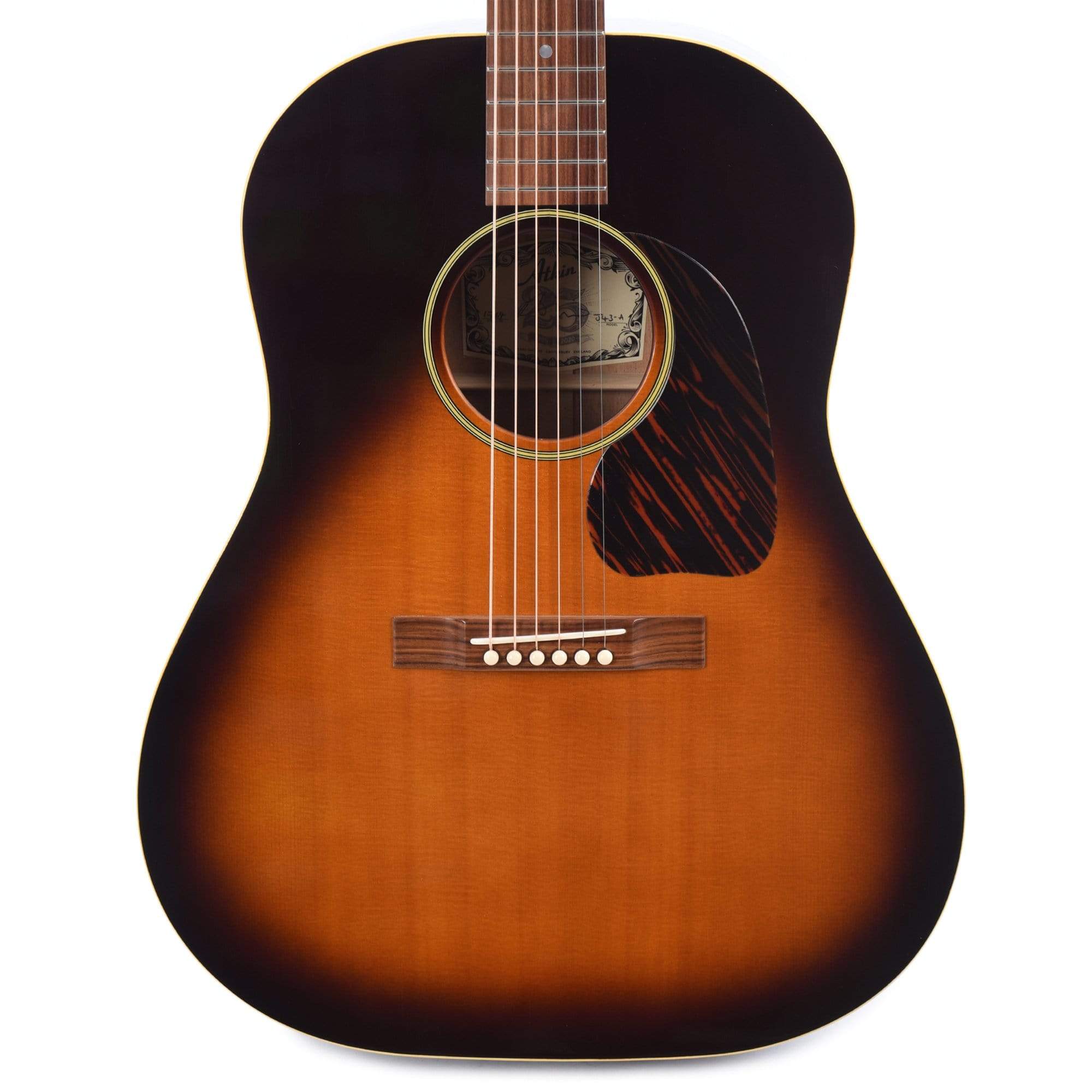 Atkin The Forty Three Aged Baked Sitka/Mahogany Sunburst Acoustic Guitars / Dreadnought