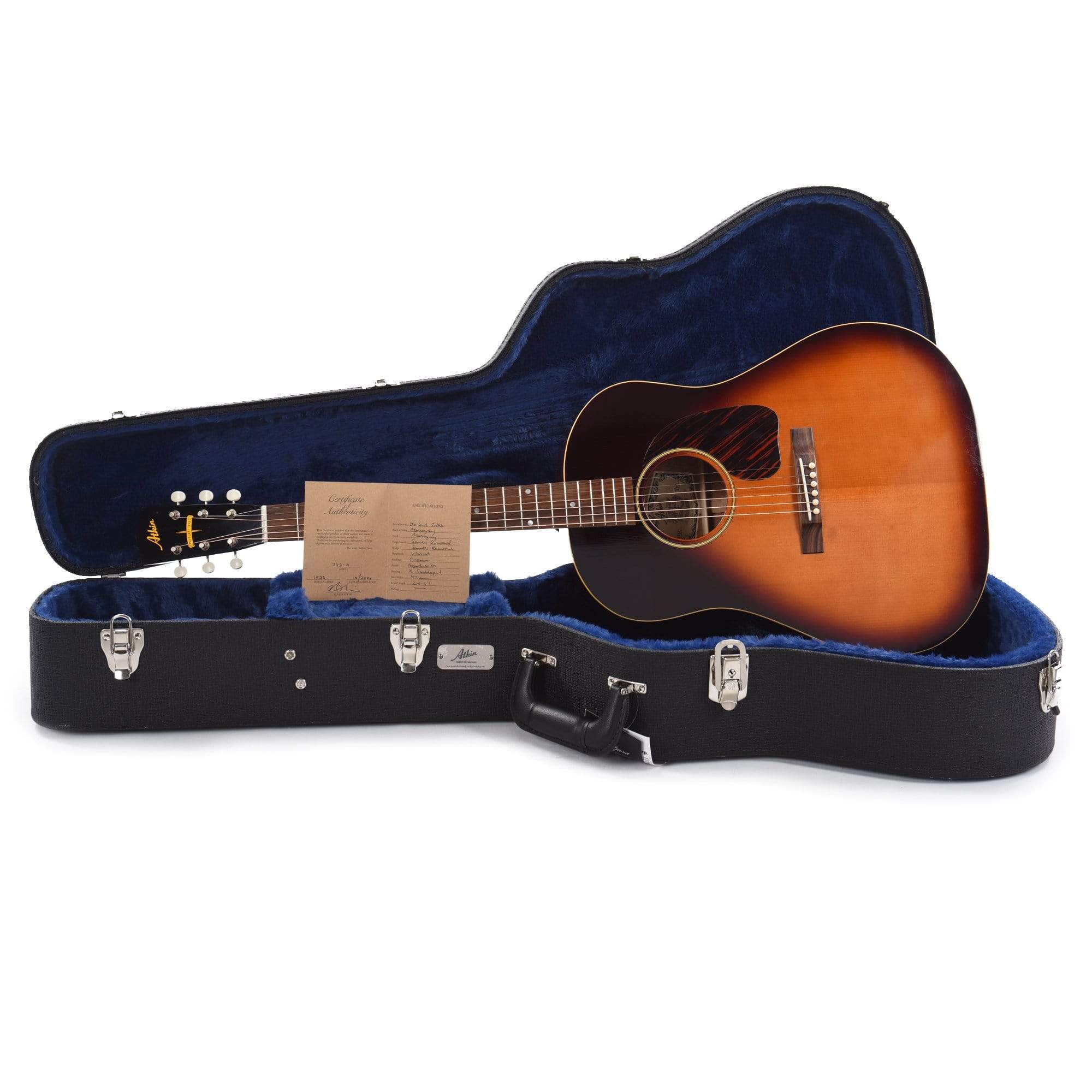 Atkin The Forty Three Aged Baked Sitka/Mahogany Sunburst Acoustic Guitars / Dreadnought