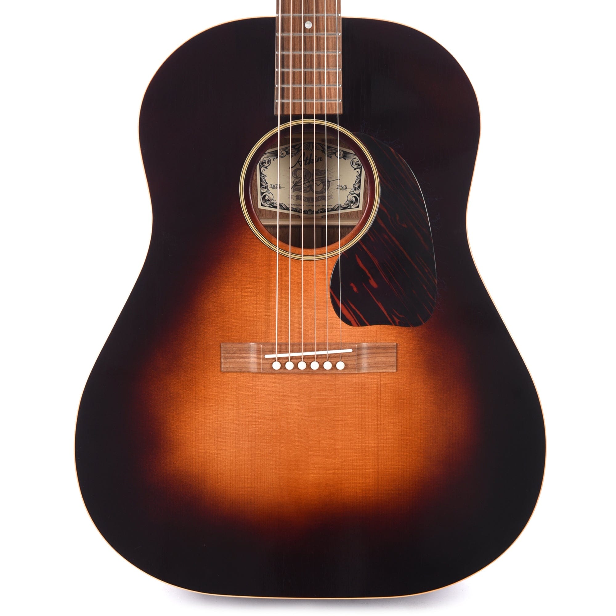 Atkin The Forty Three Aged Baked Sitka/Mahogany Sunburst Acoustic Guitars / Dreadnought