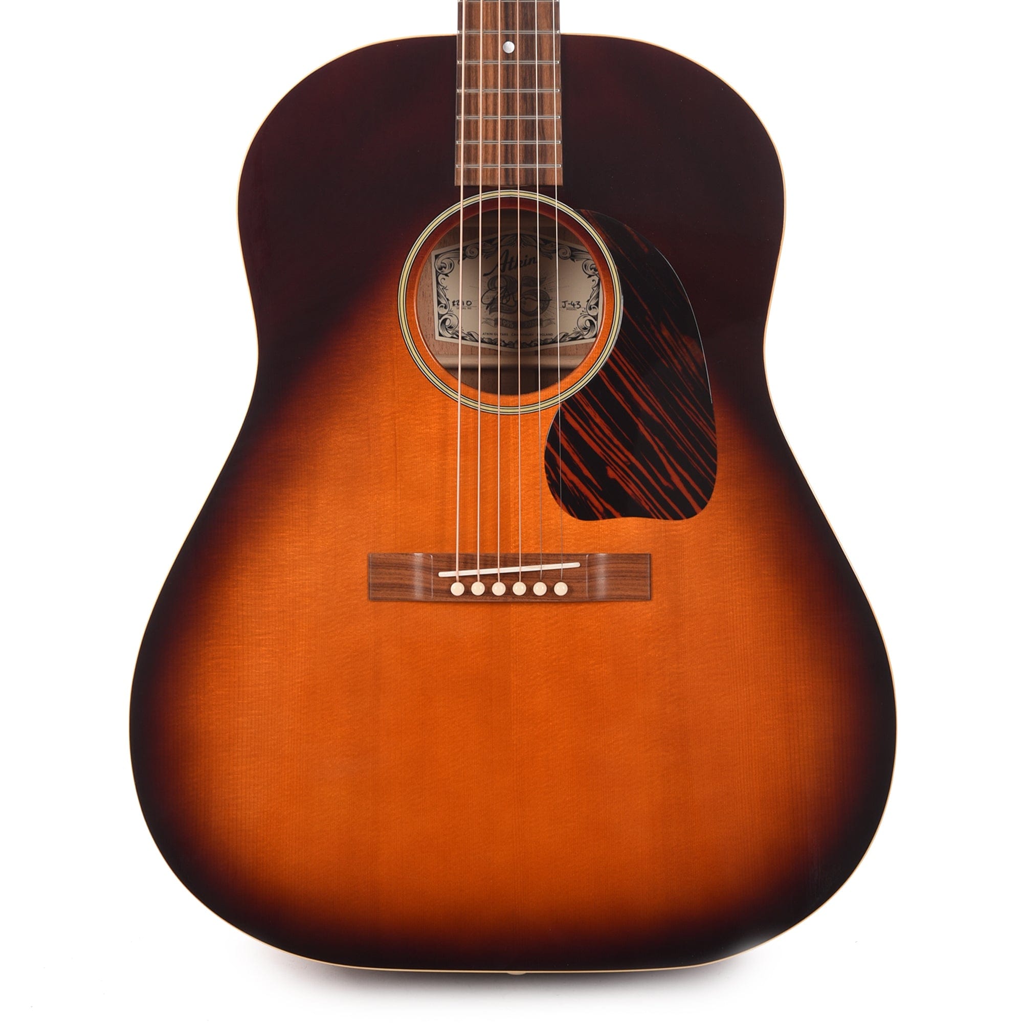 Atkin The Forty Three Aged Baked Sitka/Mahogany Sunburst Acoustic Guitars / Dreadnought