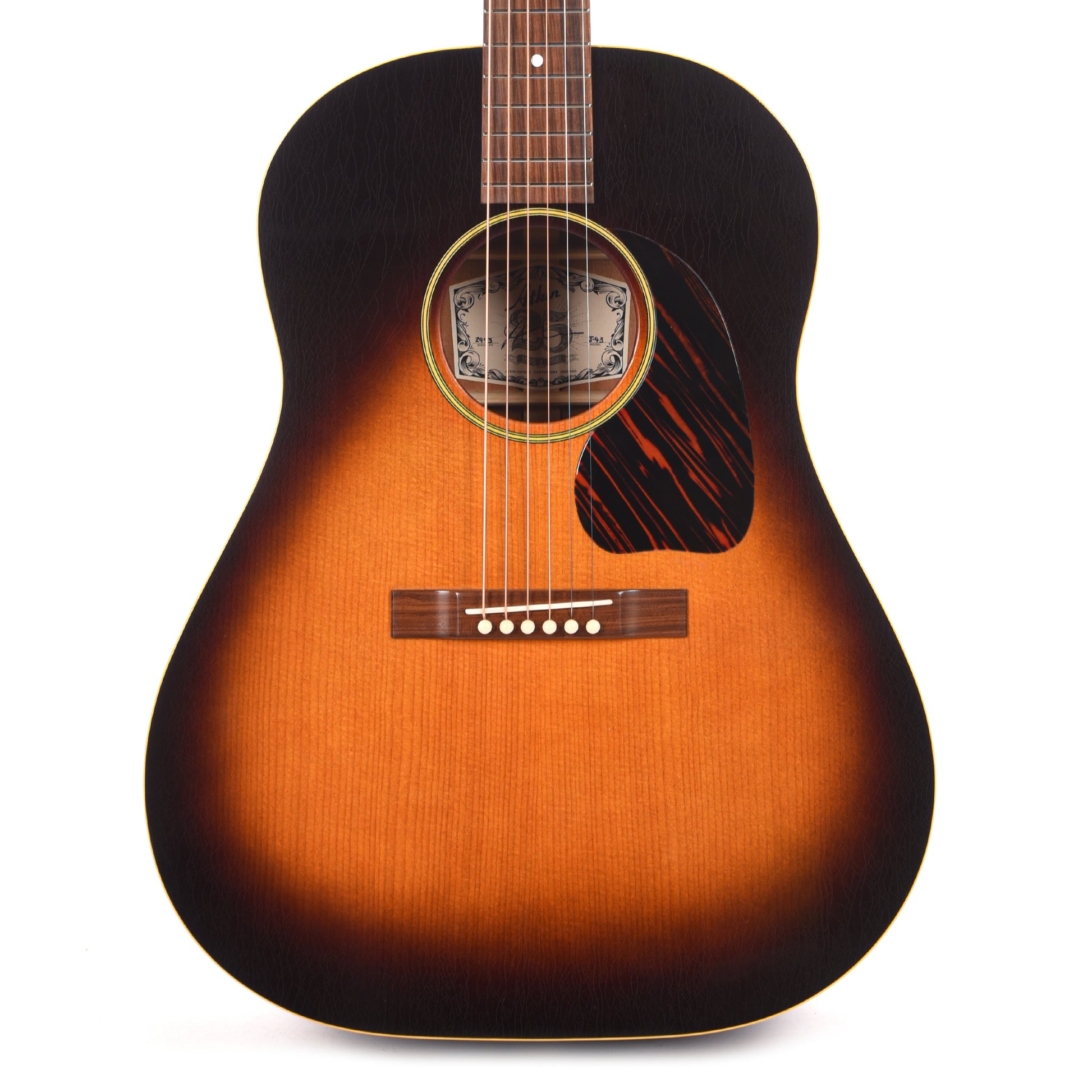 Atkin The Forty Three Baked Sitka/Mahogany Aged Sunburst Acoustic Guitars / Dreadnought